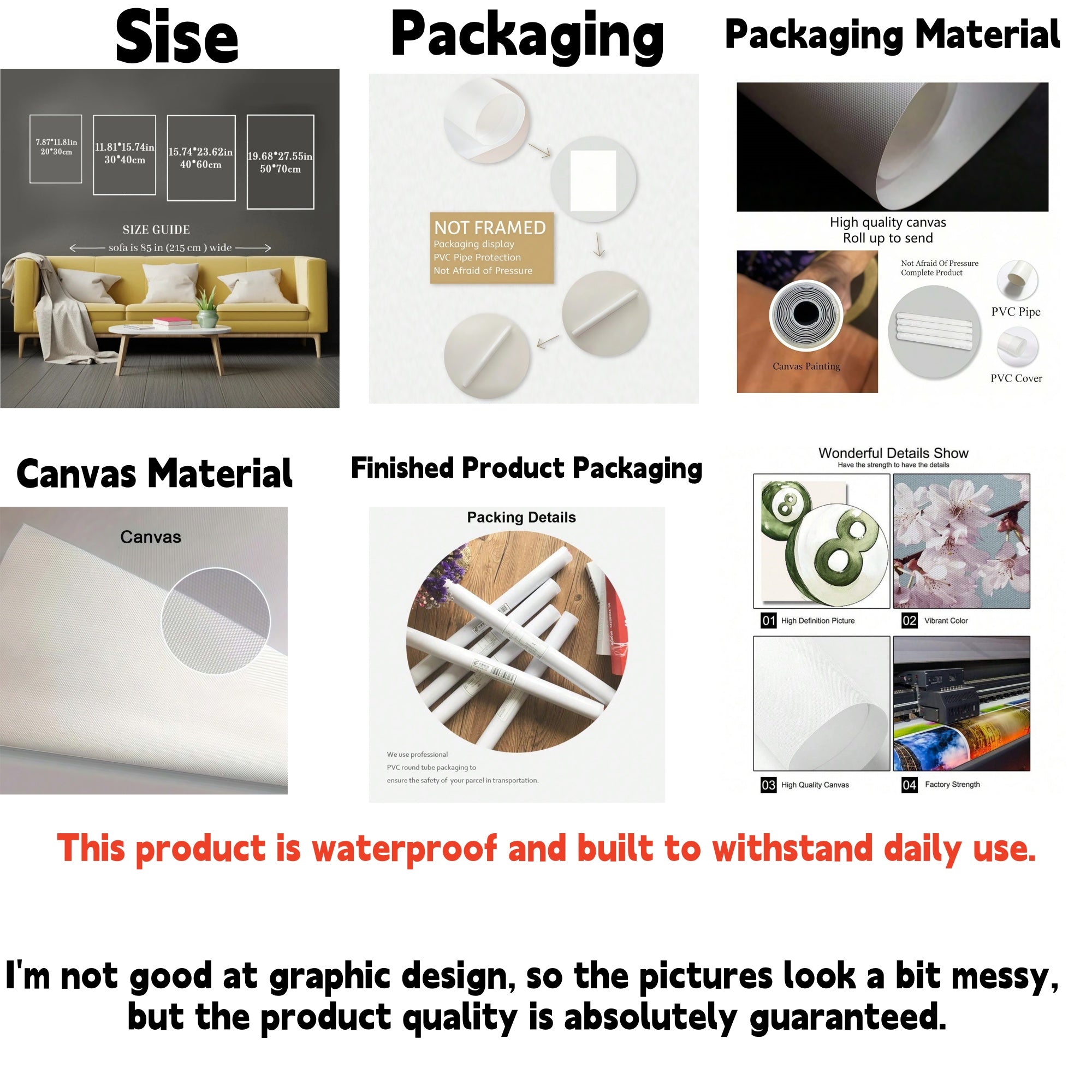 Title: Why We Started lxzart.com: The Search for the Perfect Waterproof & Durable Poster Quality