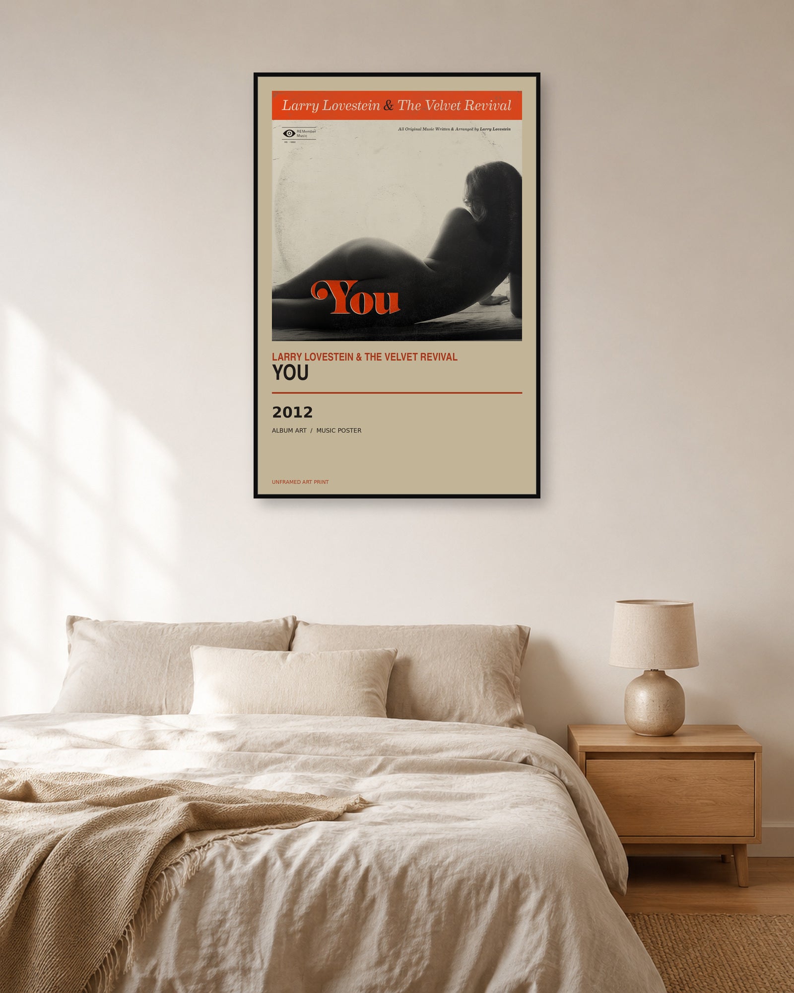 You Mac Miller unframed music poster - bedroom view