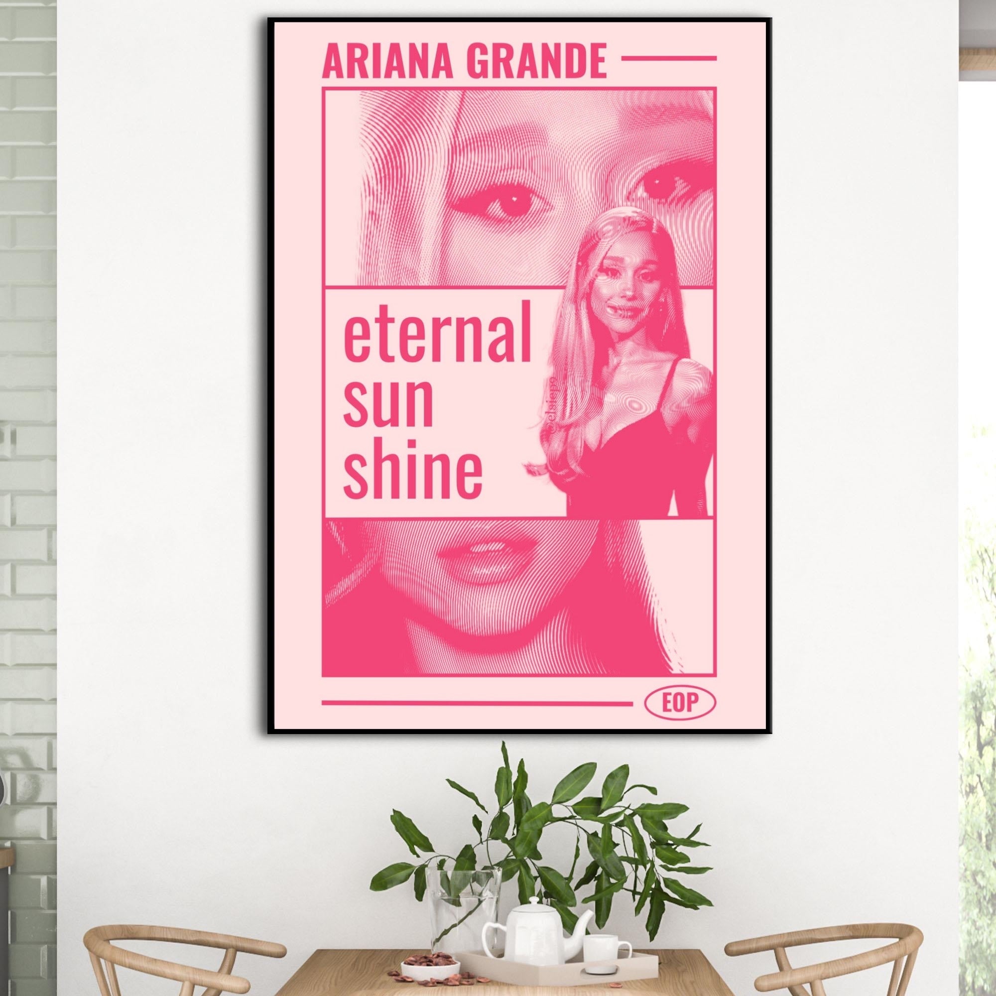 Positions 2020 Poster - Green Minimalist poster wall art print room decor