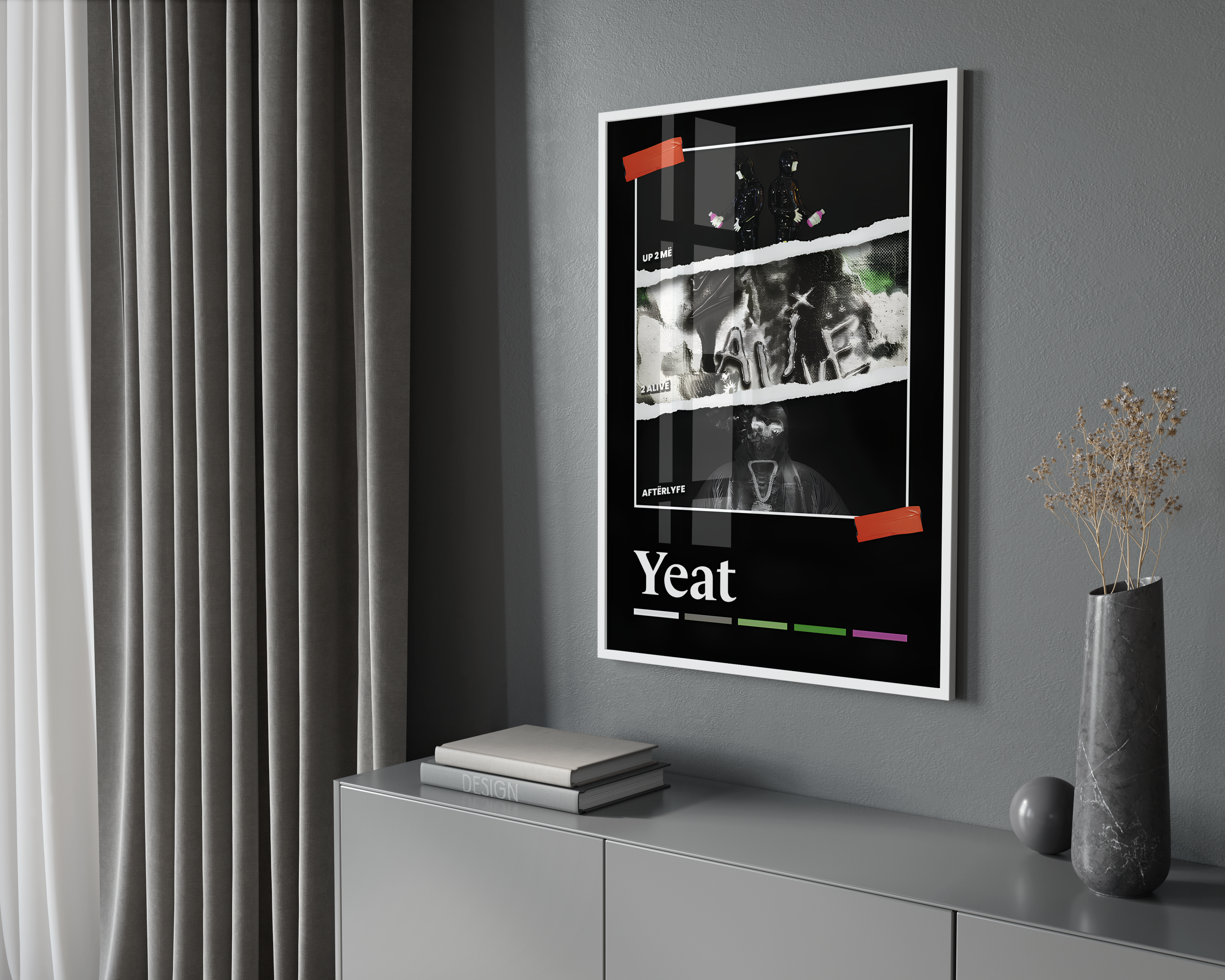 YEAT Legacy Poster poster wall art print room decor