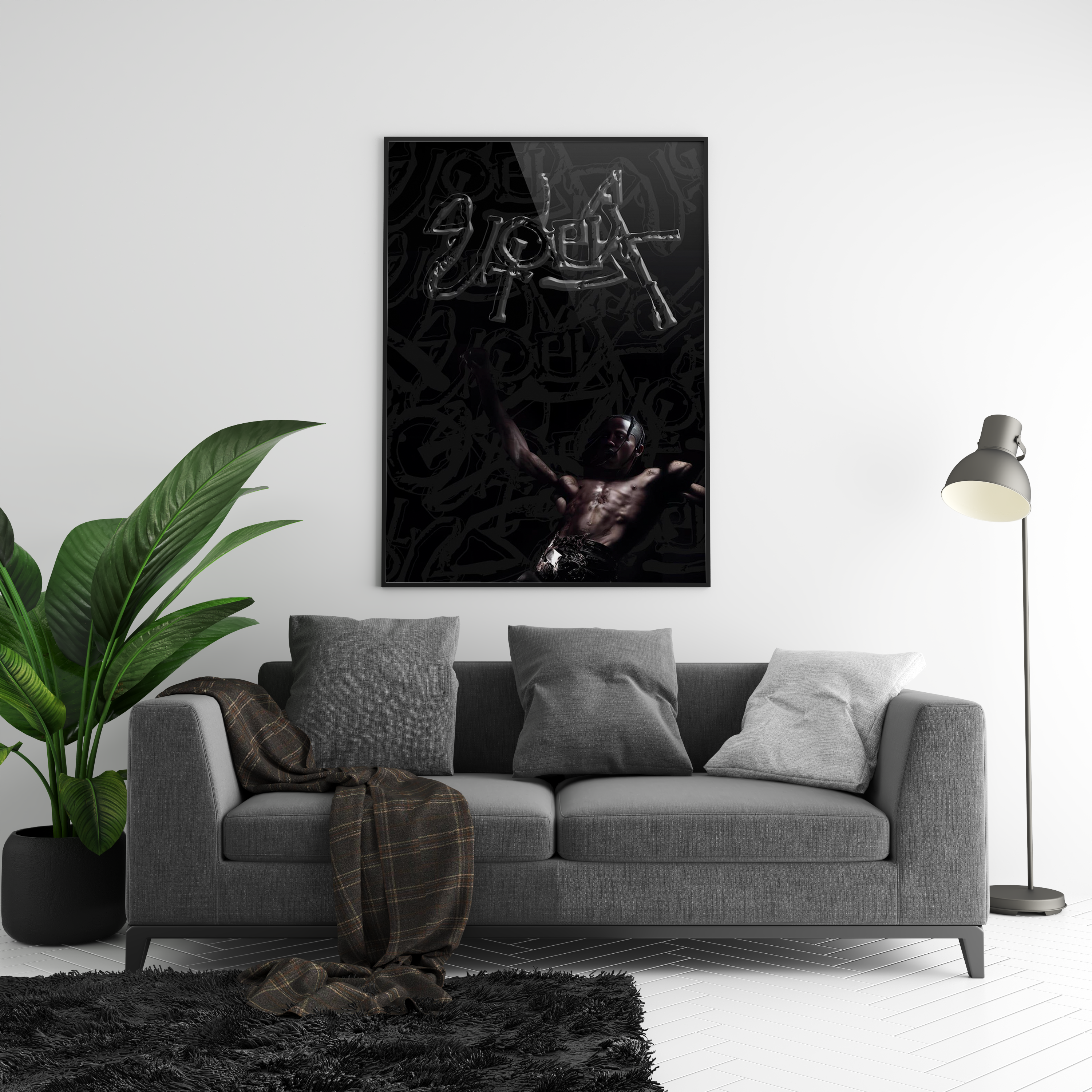 Travis Scott Utopia Focus poster wall art print room decor