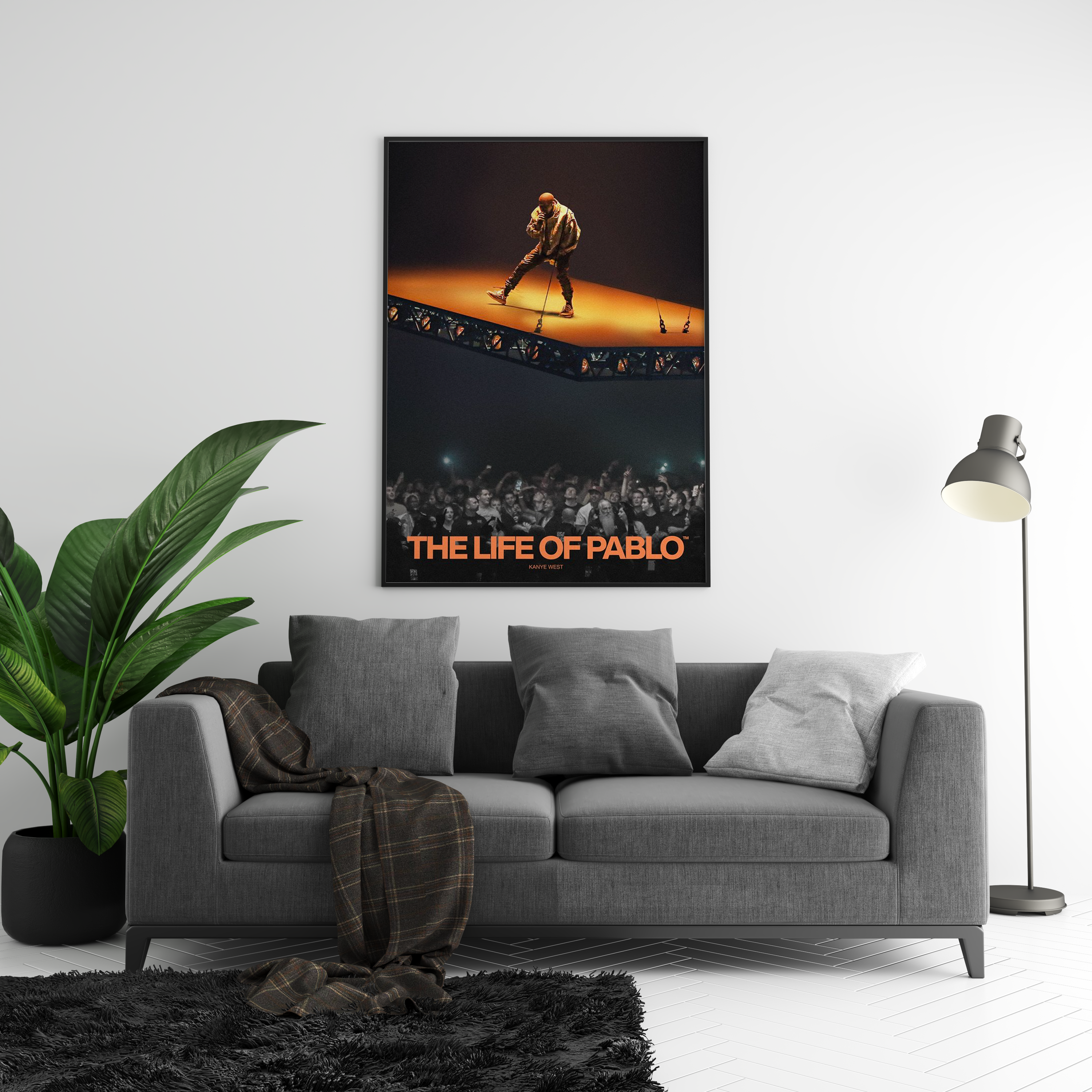Kanye West Pablo Performance poster wall art print room decor