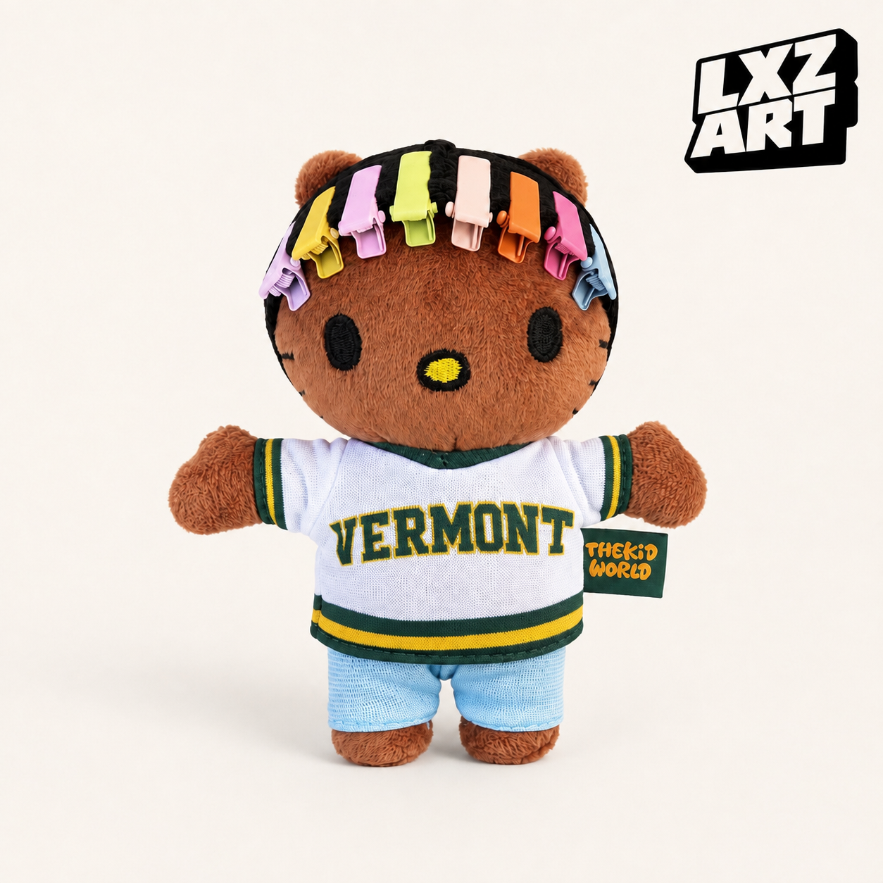 Drake-Inspired Vermont Plush Keychain – Hip-Hop Collectible