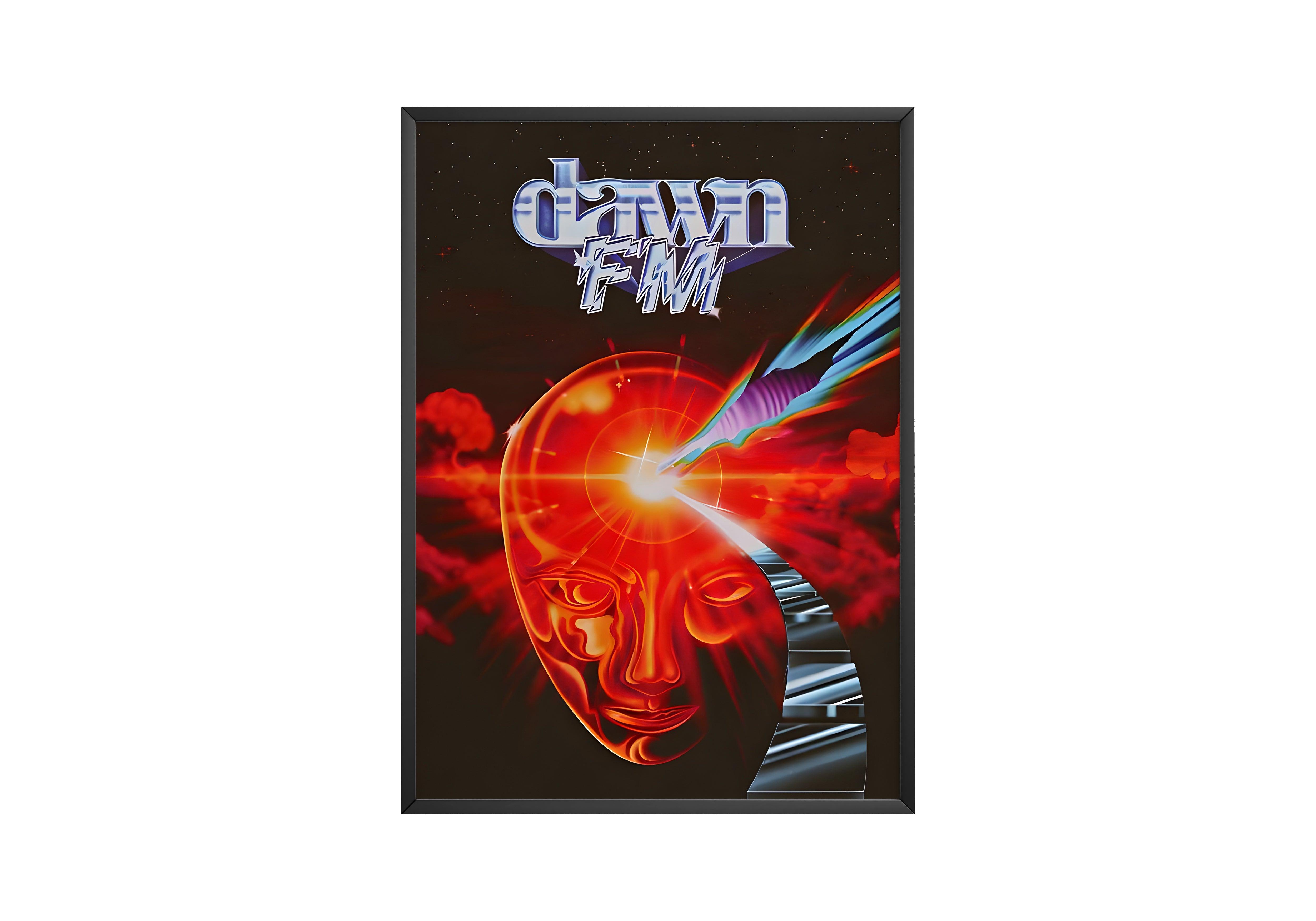 The Weeknd Dawn FM poster wall art print room decor