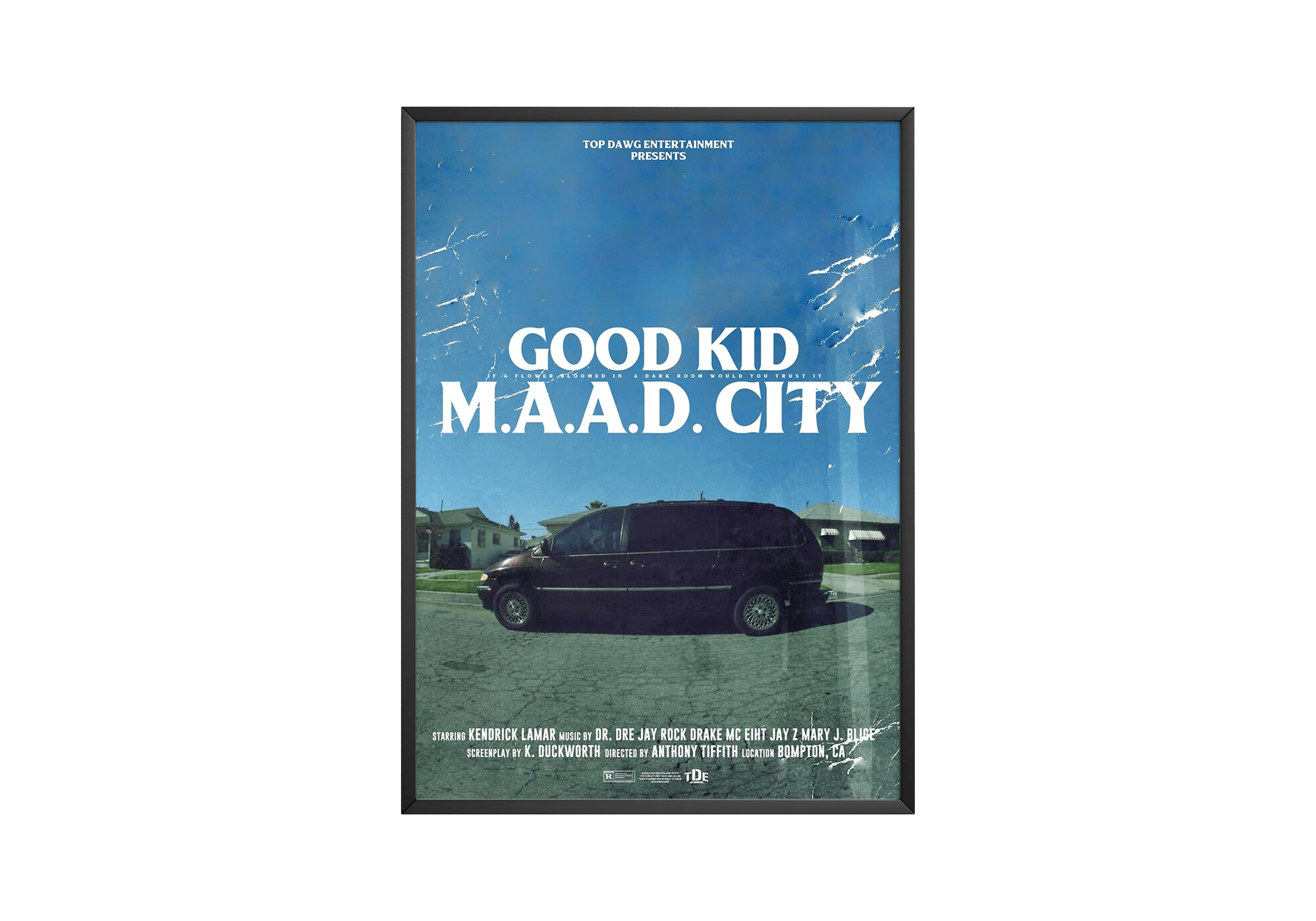Kendrick Lamar Good Kid Maad City Poster poster wall art print room decor