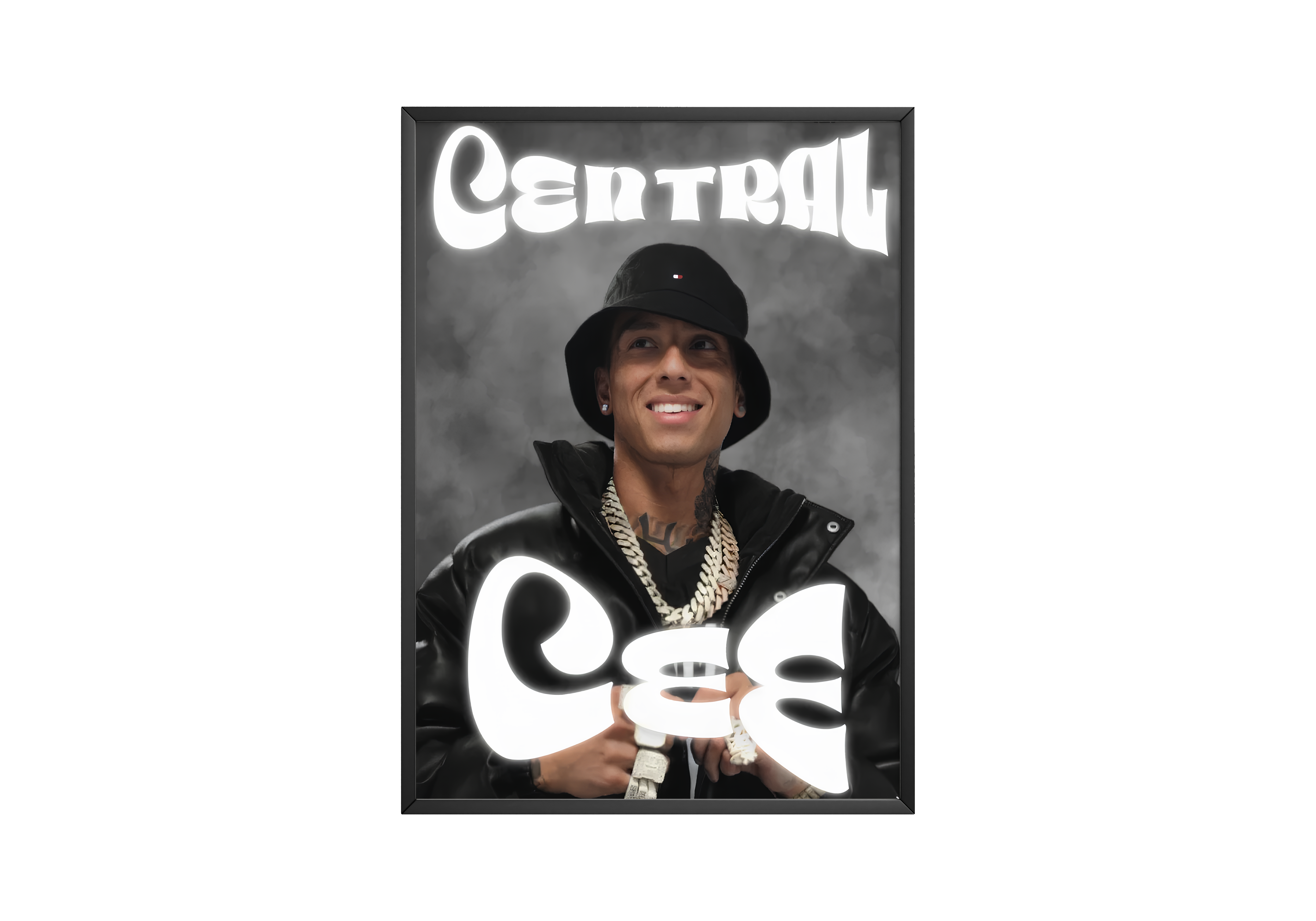 Central Cee 'Glow' Poster poster wall art print room decor