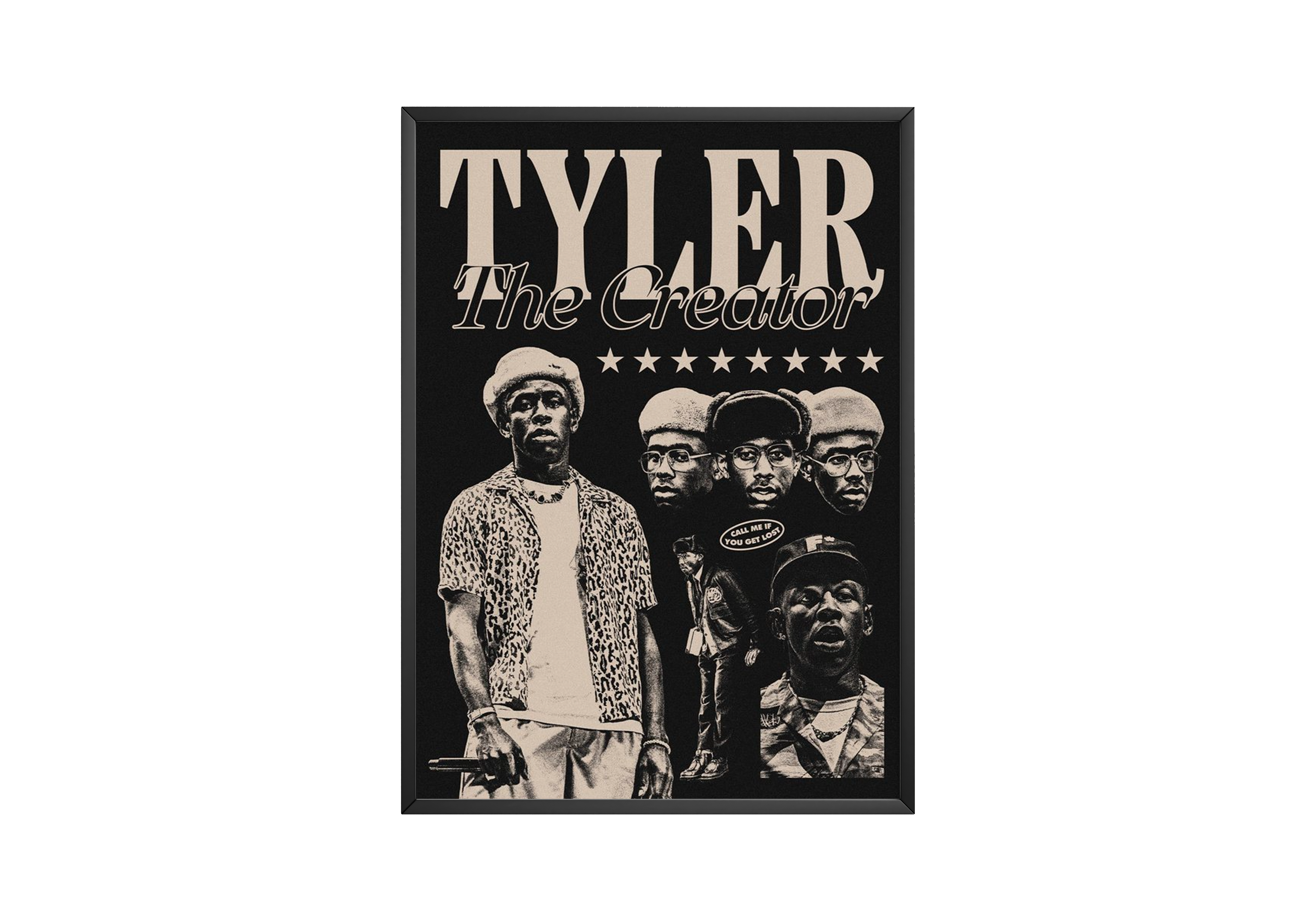 Tyler The Creator Visions poster wall art print room decor