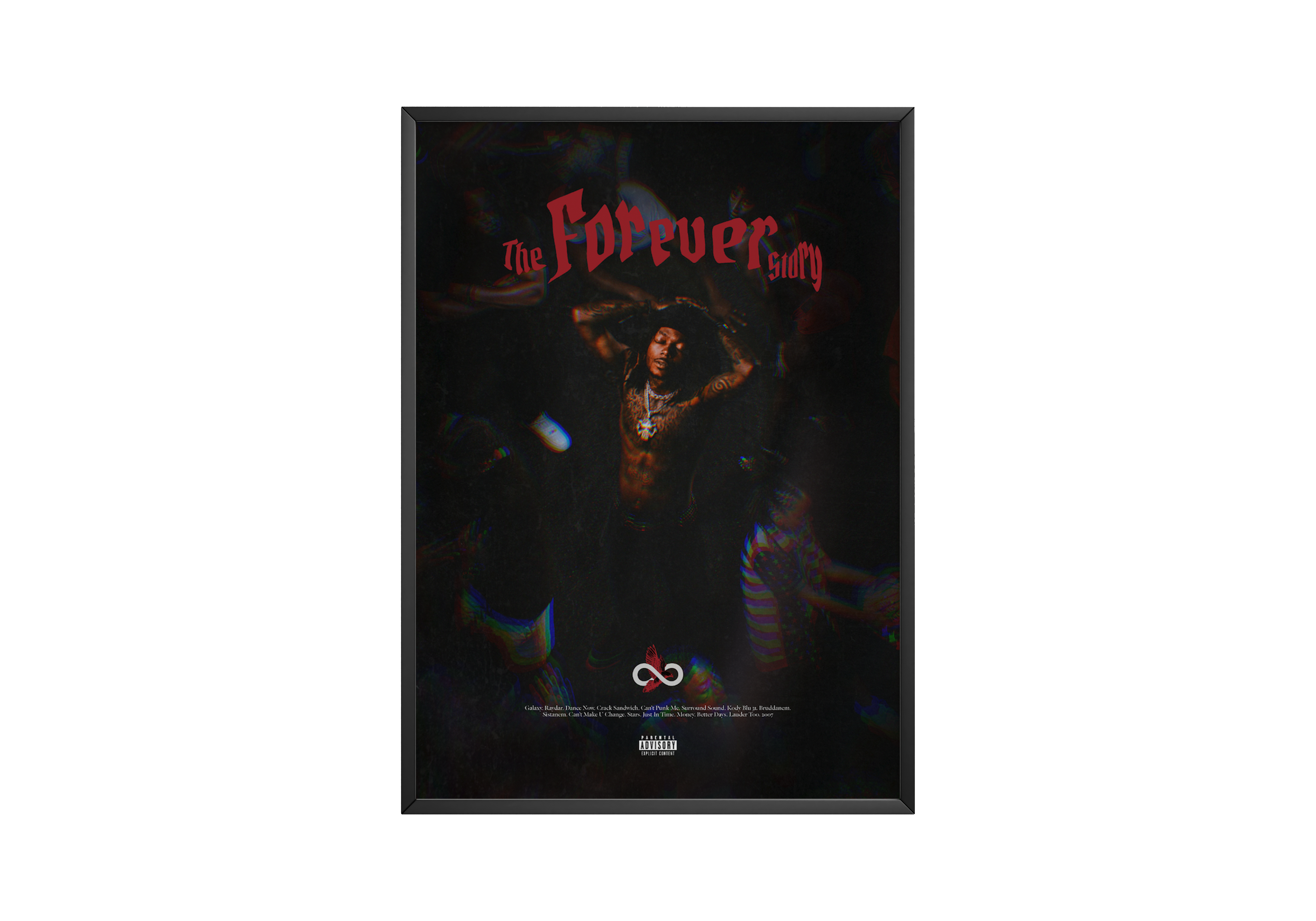 JID The Forever Story V2 poster wall art print room decor
