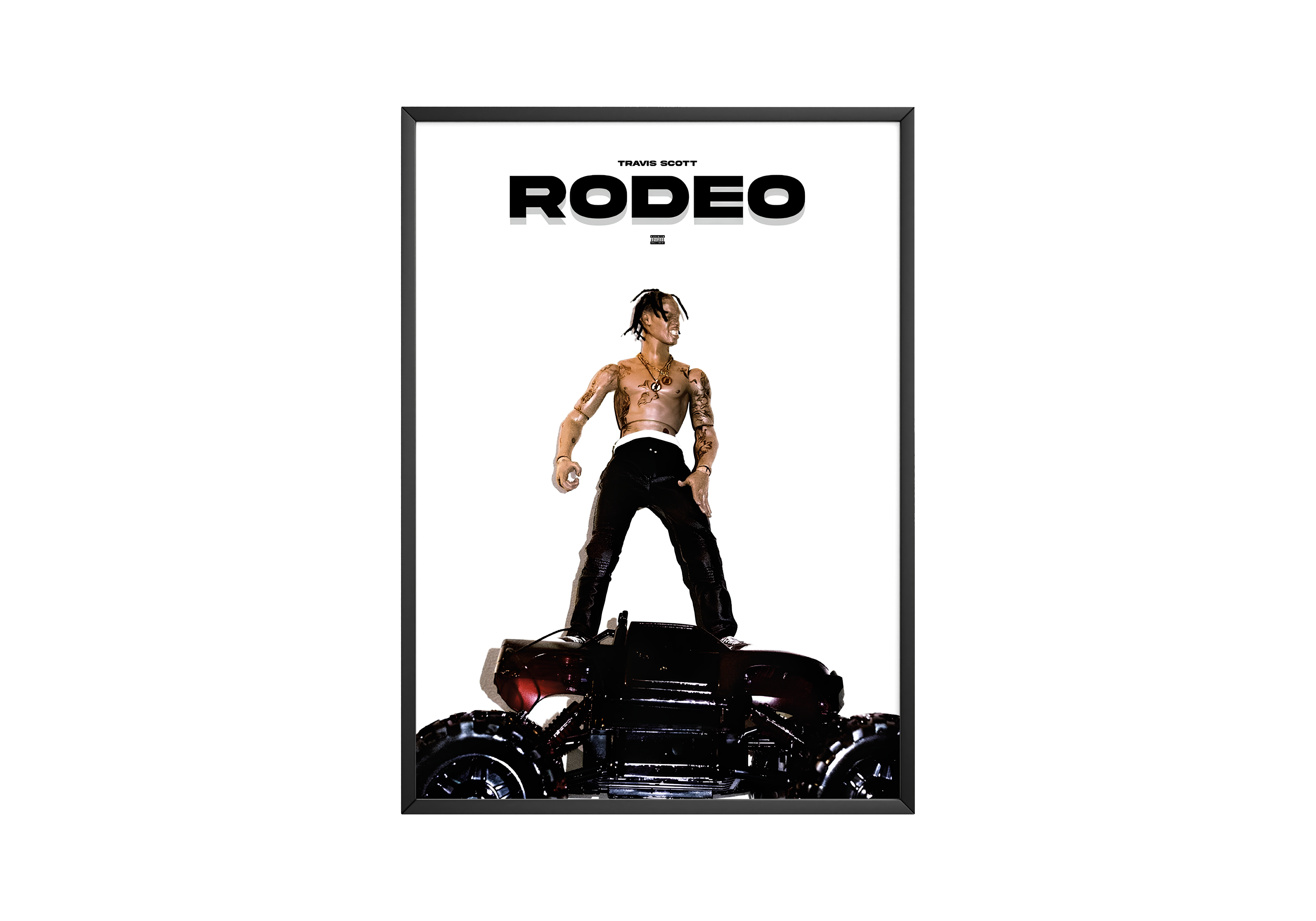 Travis Scott Rodeo RC Car poster wall art print room decor