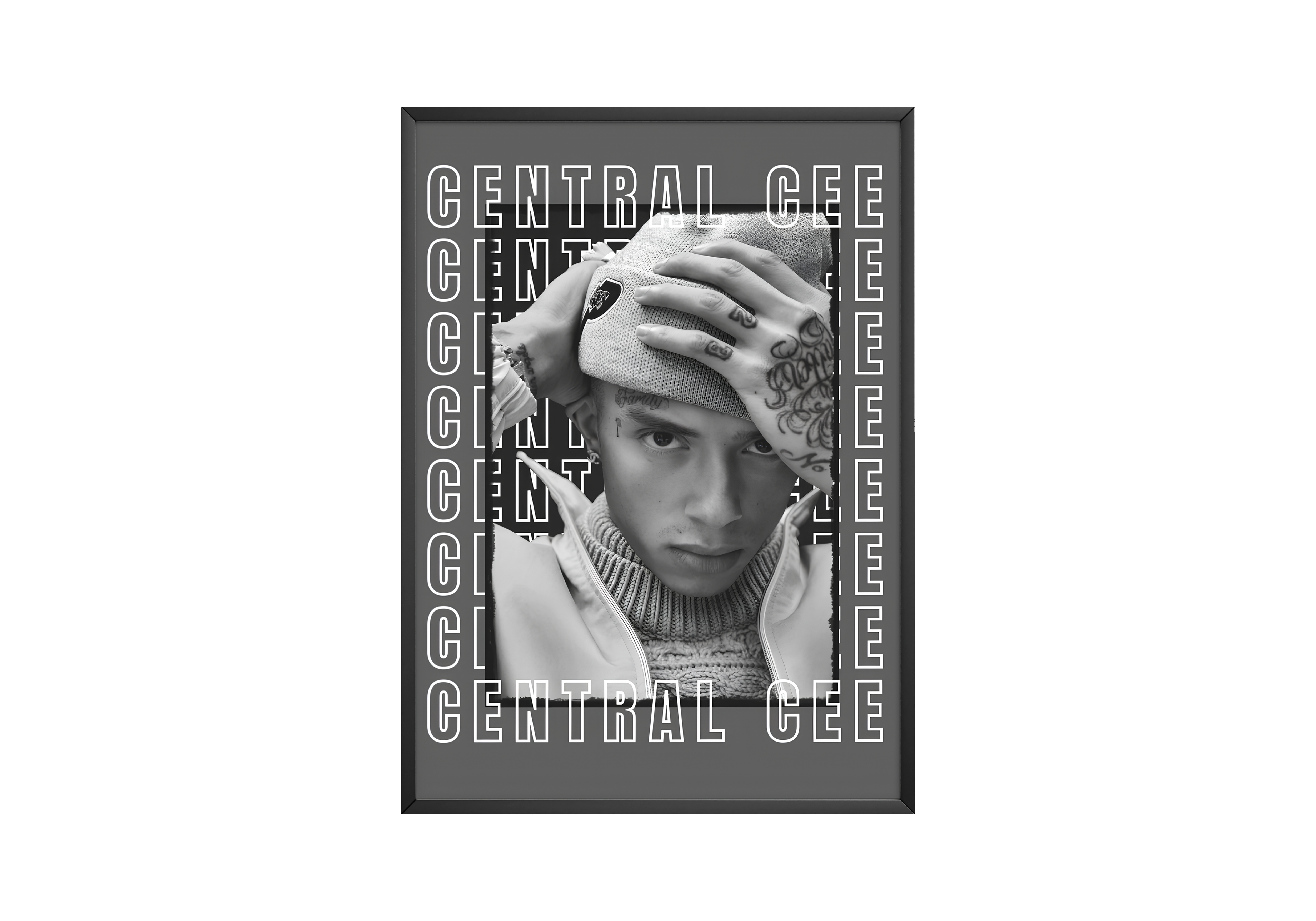 Central Cee 'Writing' Poster poster wall art print room decor