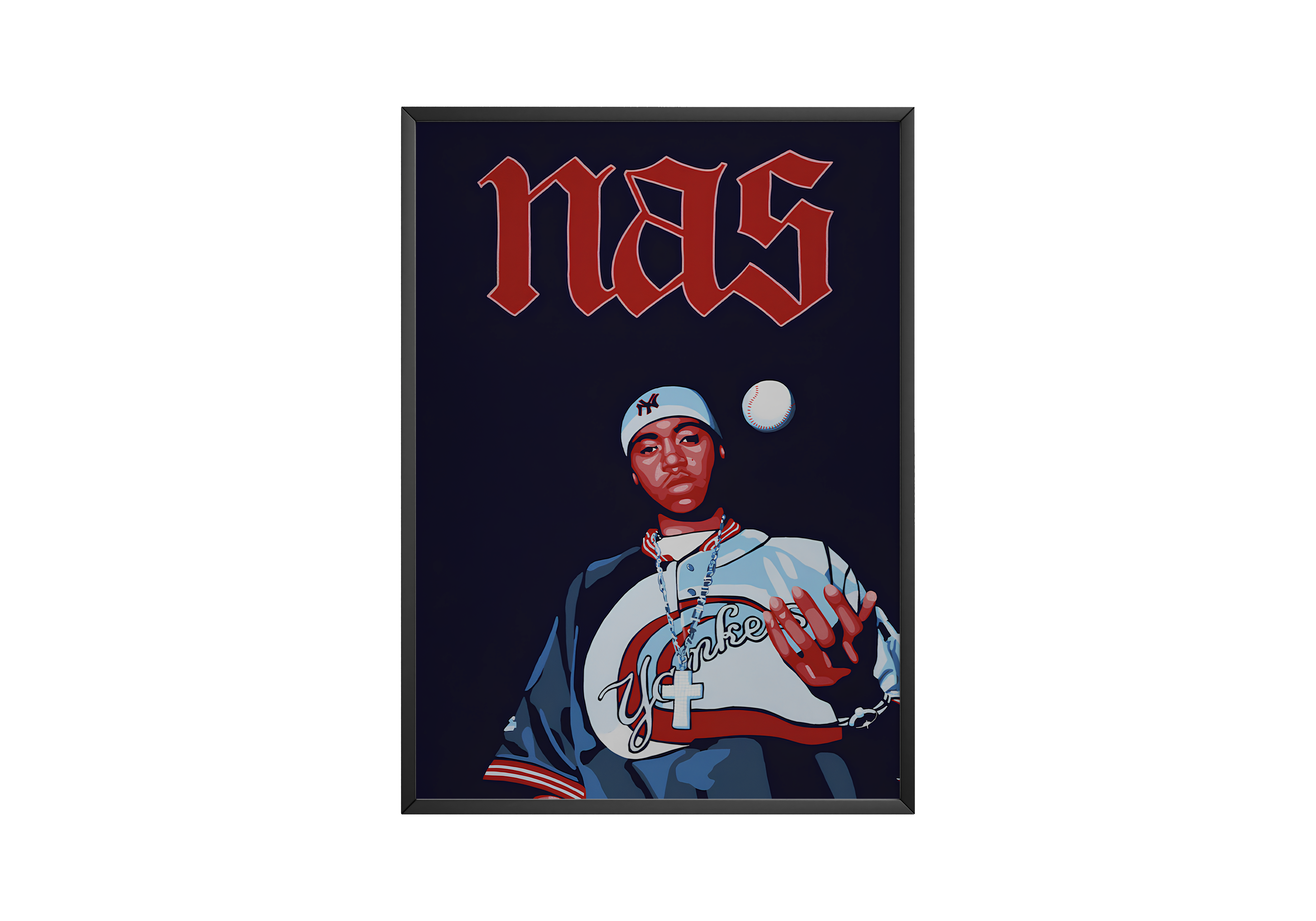 Nas Minimalist Poster poster wall art print room decor