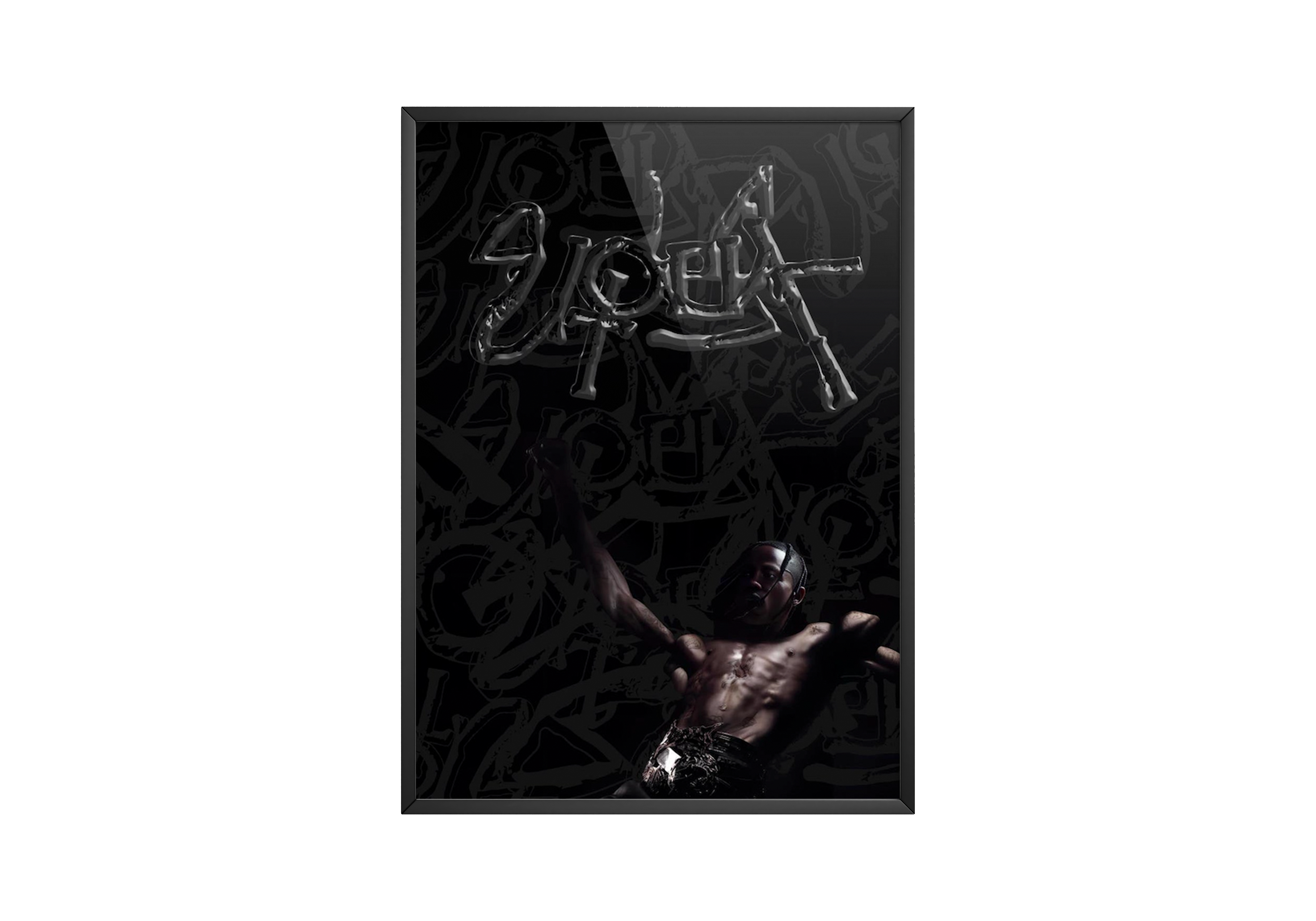 Travis Scott Utopia Focus poster wall art print room decor