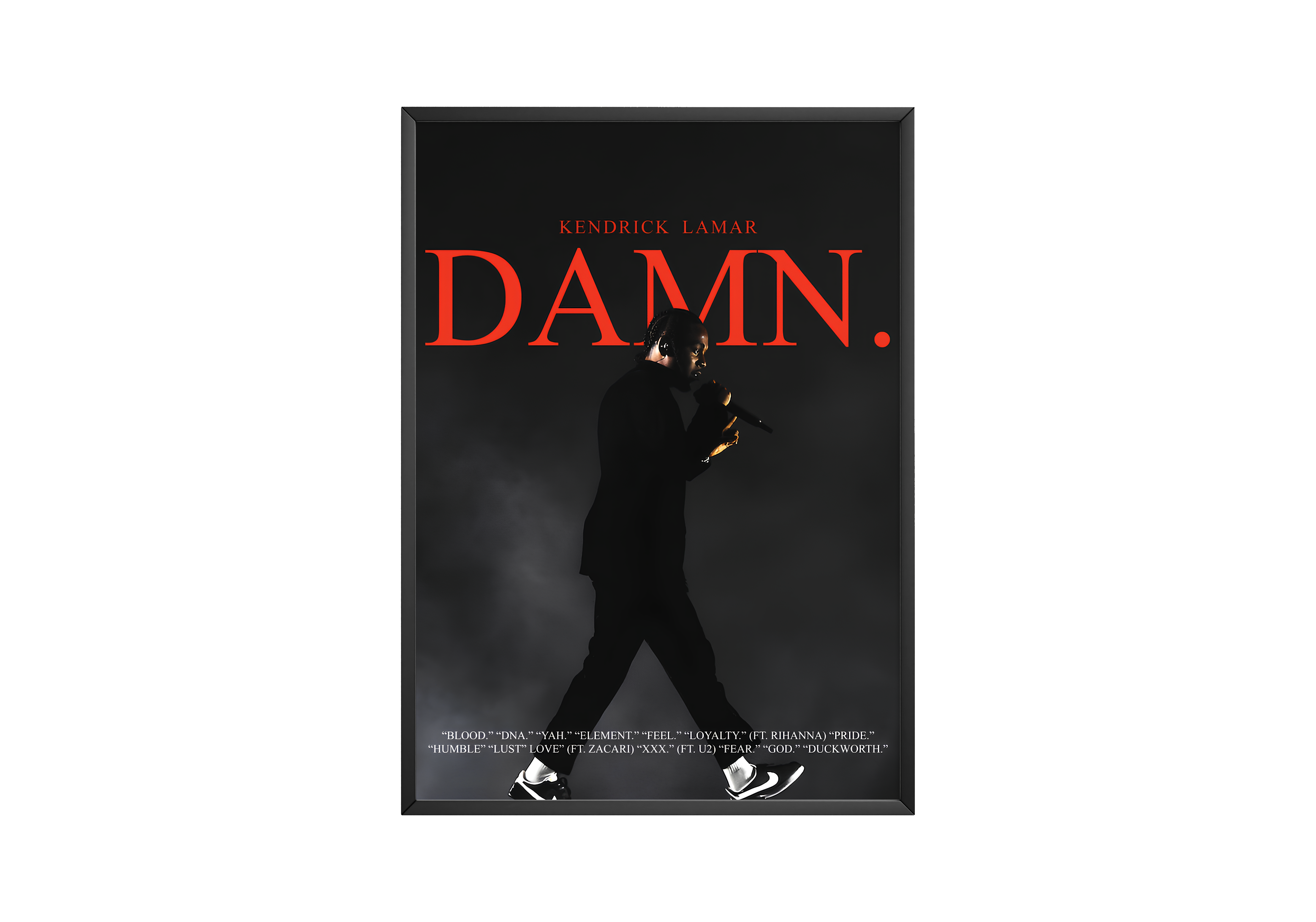 Kendrick Lamar Damn Poster 1 poster wall art print room decor