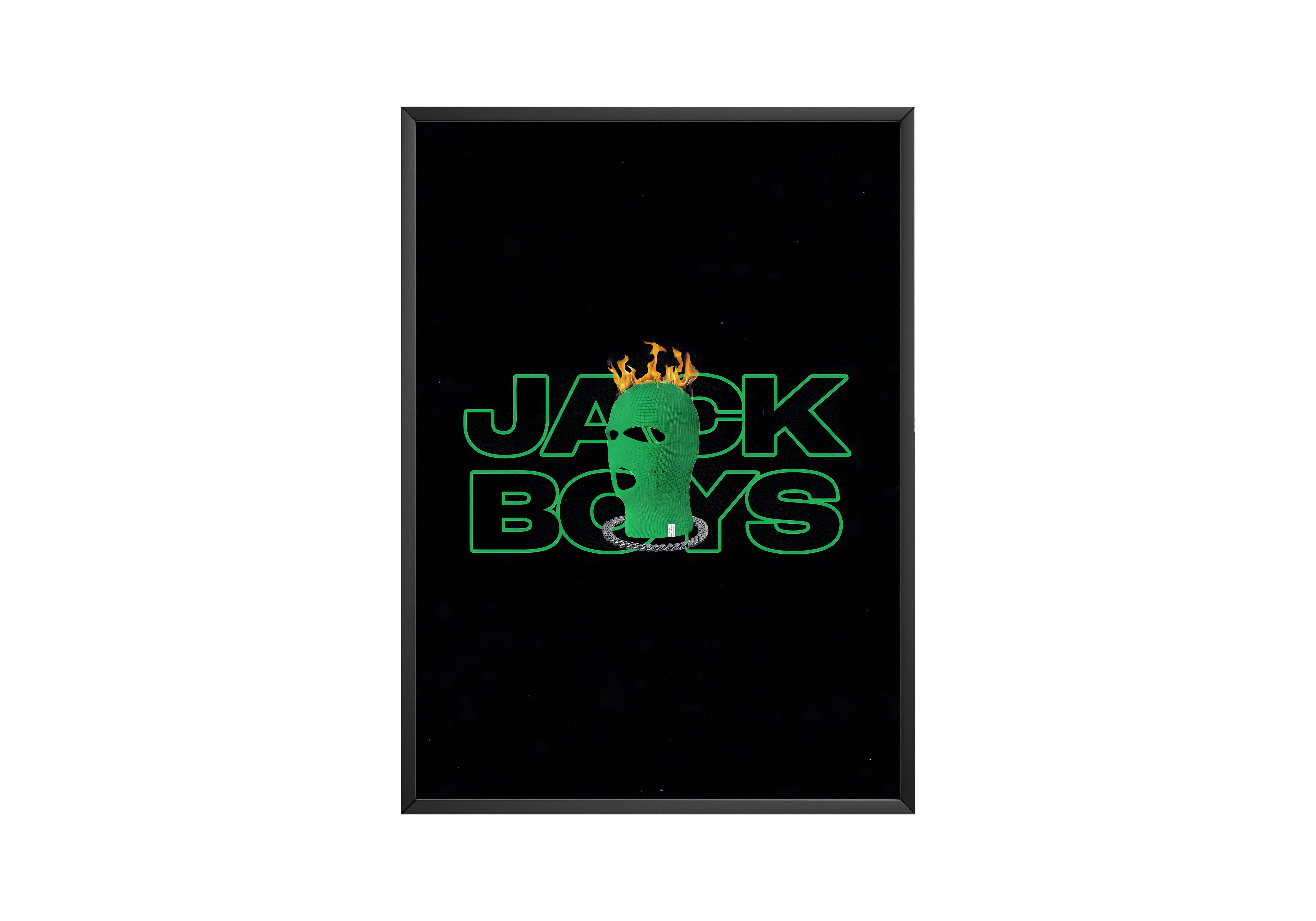 Travis Scott - Jackboys poster wall art print room decor