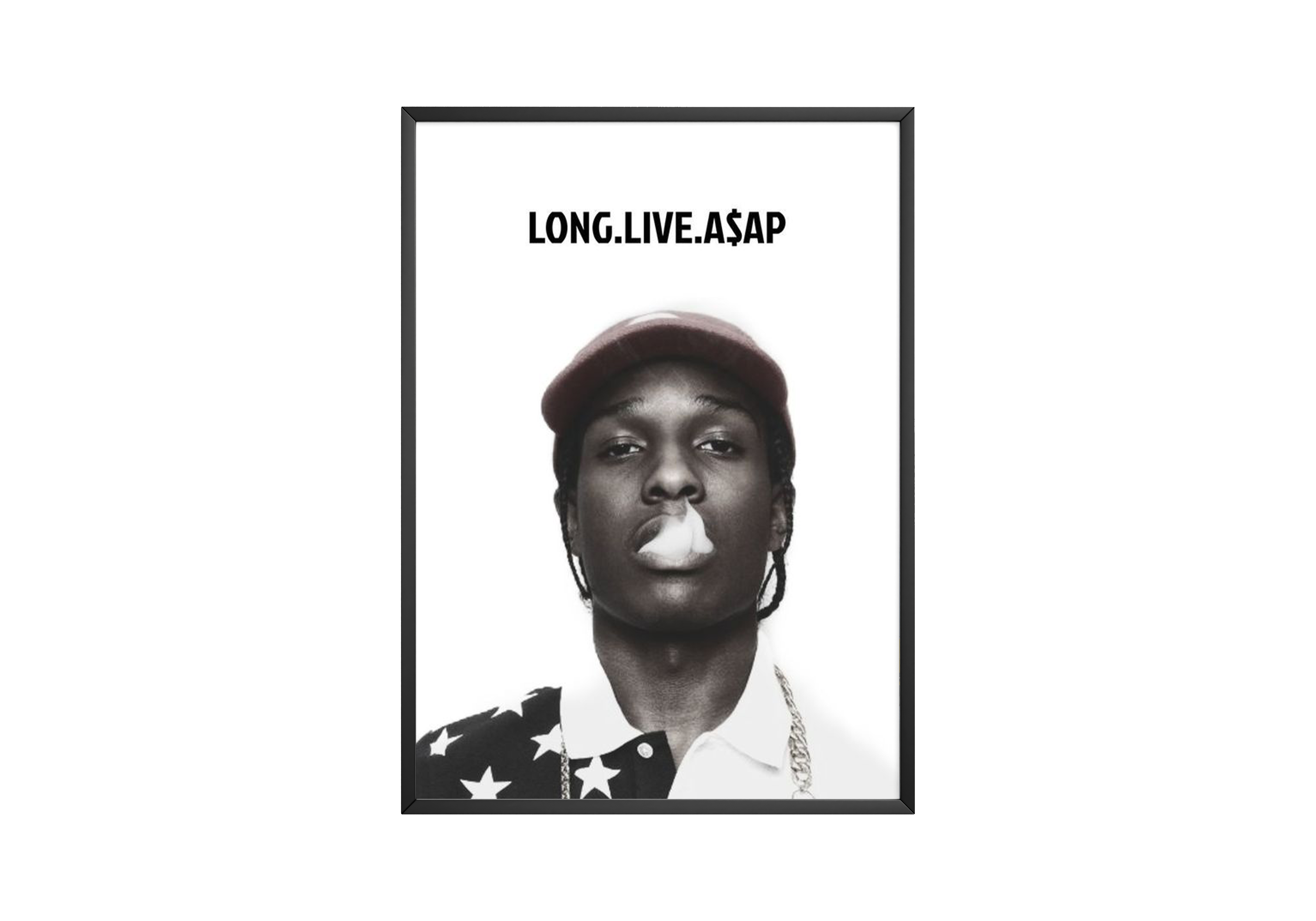 A$AP Rocky Poster poster wall art print room decor