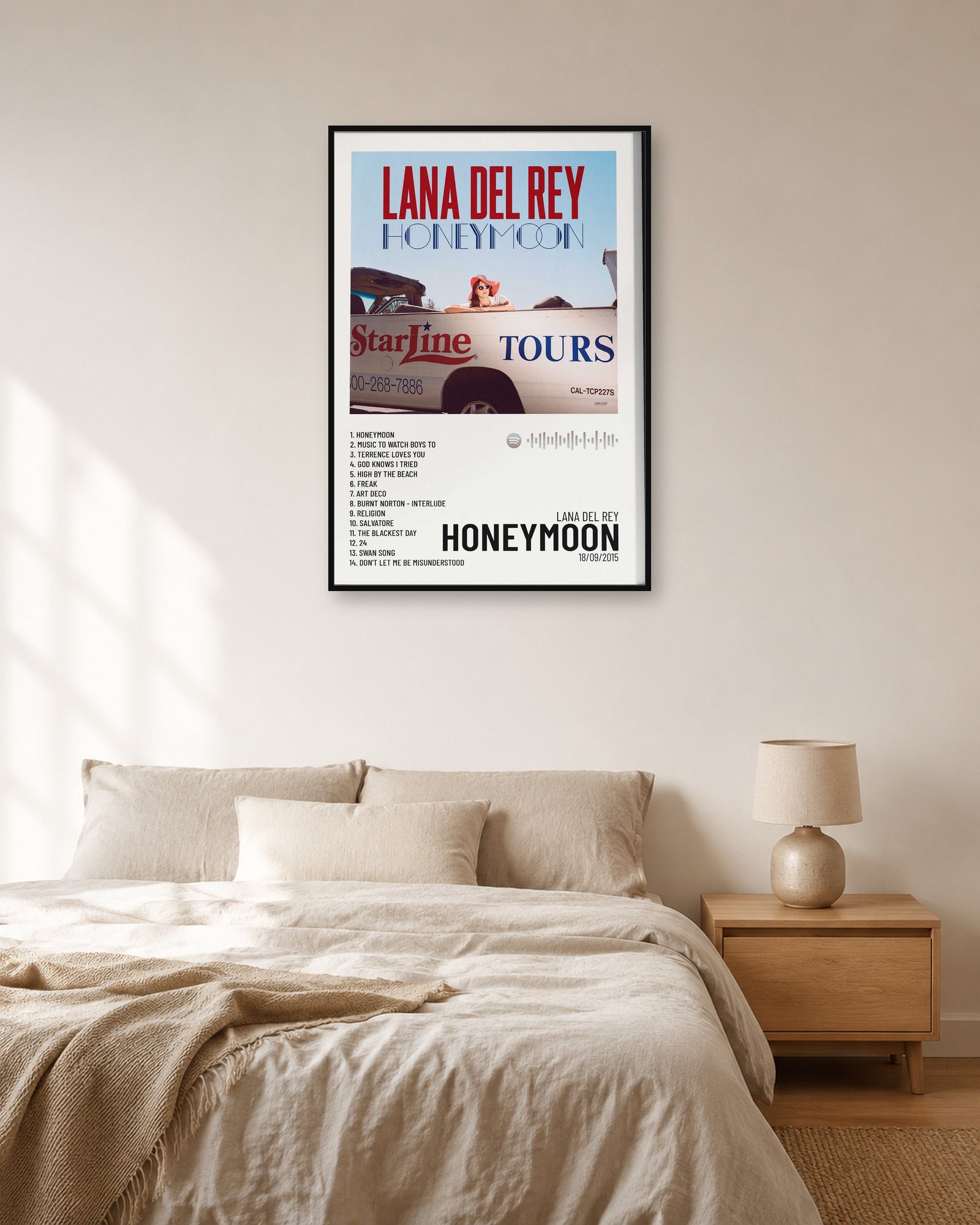 Lana Del Rey honeymoon poster product image 3