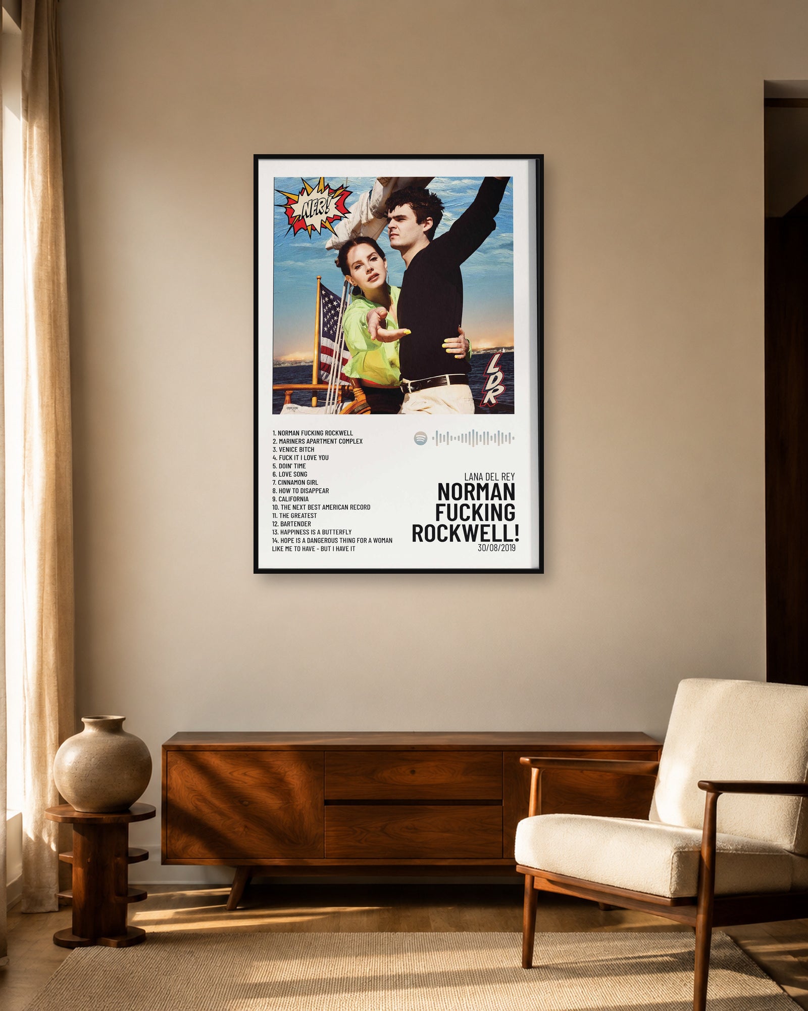 Lana Del Rey nfr poster product image 2