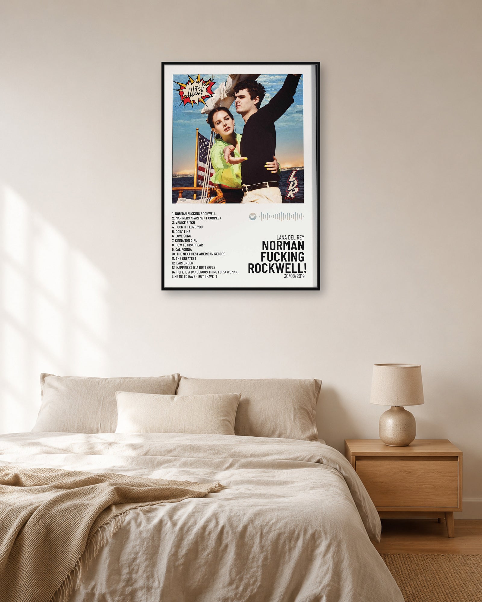 Lana Del Rey nfr poster product image 3