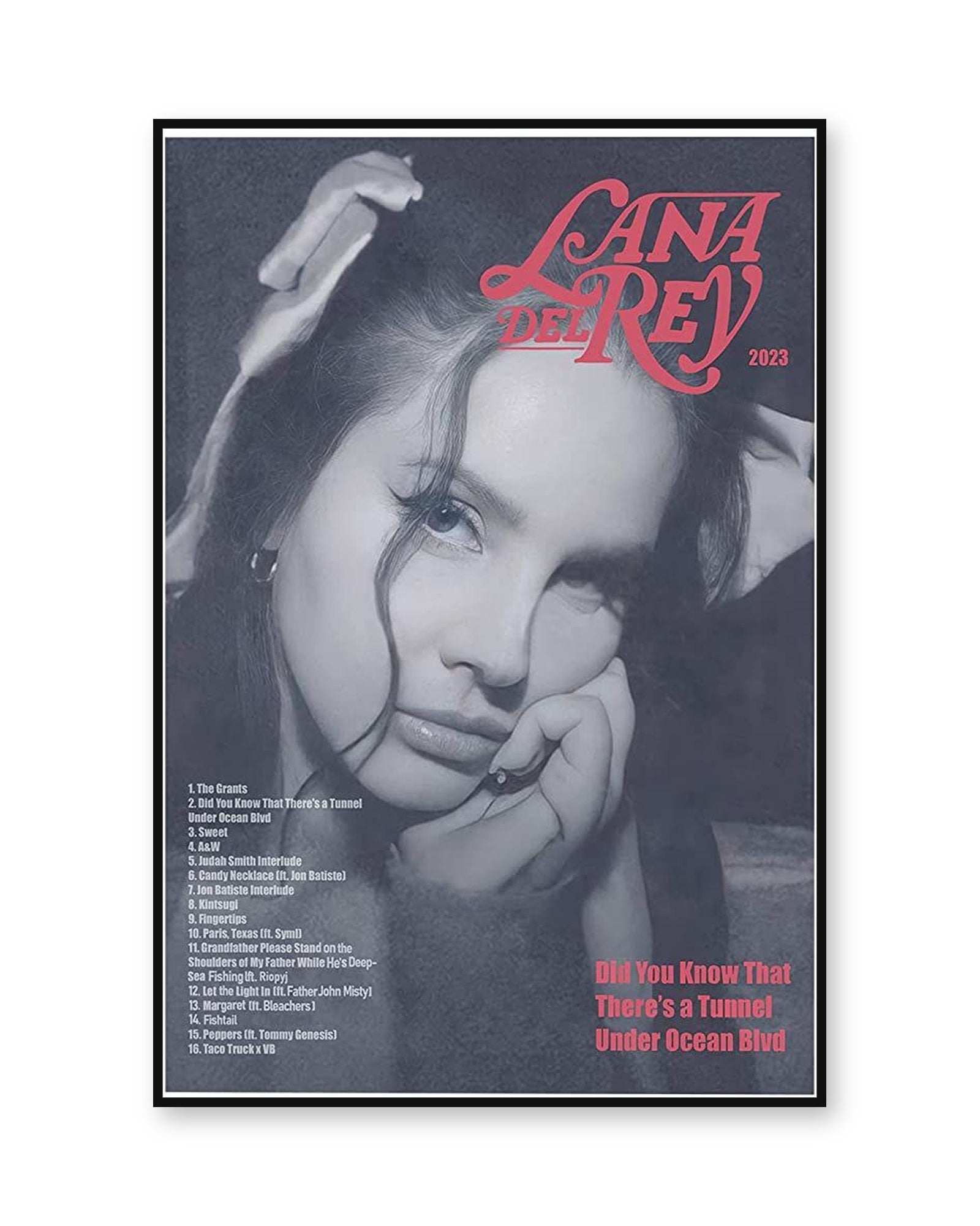 Lana Del Rey ocean blvd poster product image 1