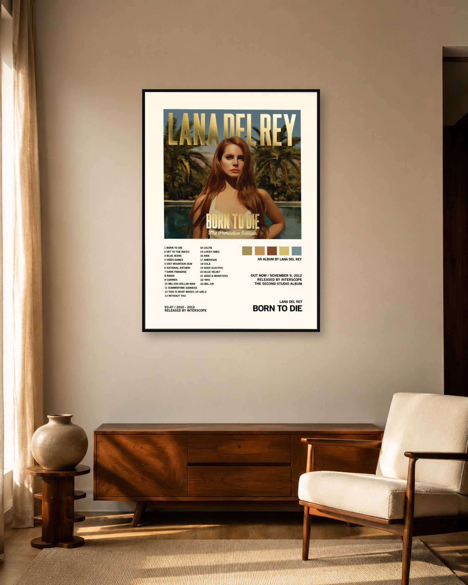 Lana Del Rey paradise edition poster product image 2