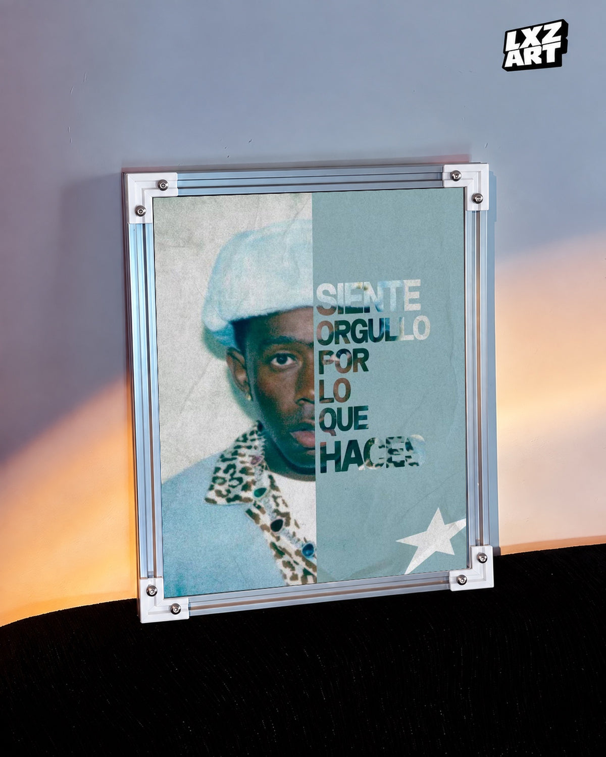 Tyler, The Creator Call Me If You Get Lost Album-Inspired Poster | Unframed Bedroom Wall Art — warm wall display; unframed print, frame not included
