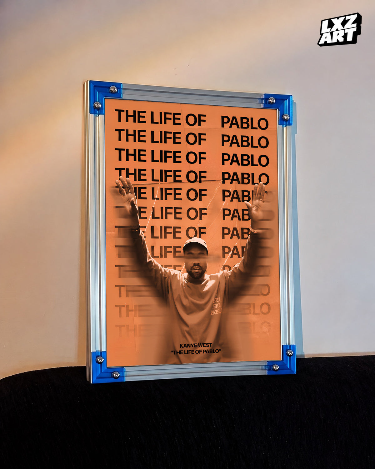 Kanye West Graduation Album Poster | Unframed Bedroom Wall Art — LXZART display 3; frame not included