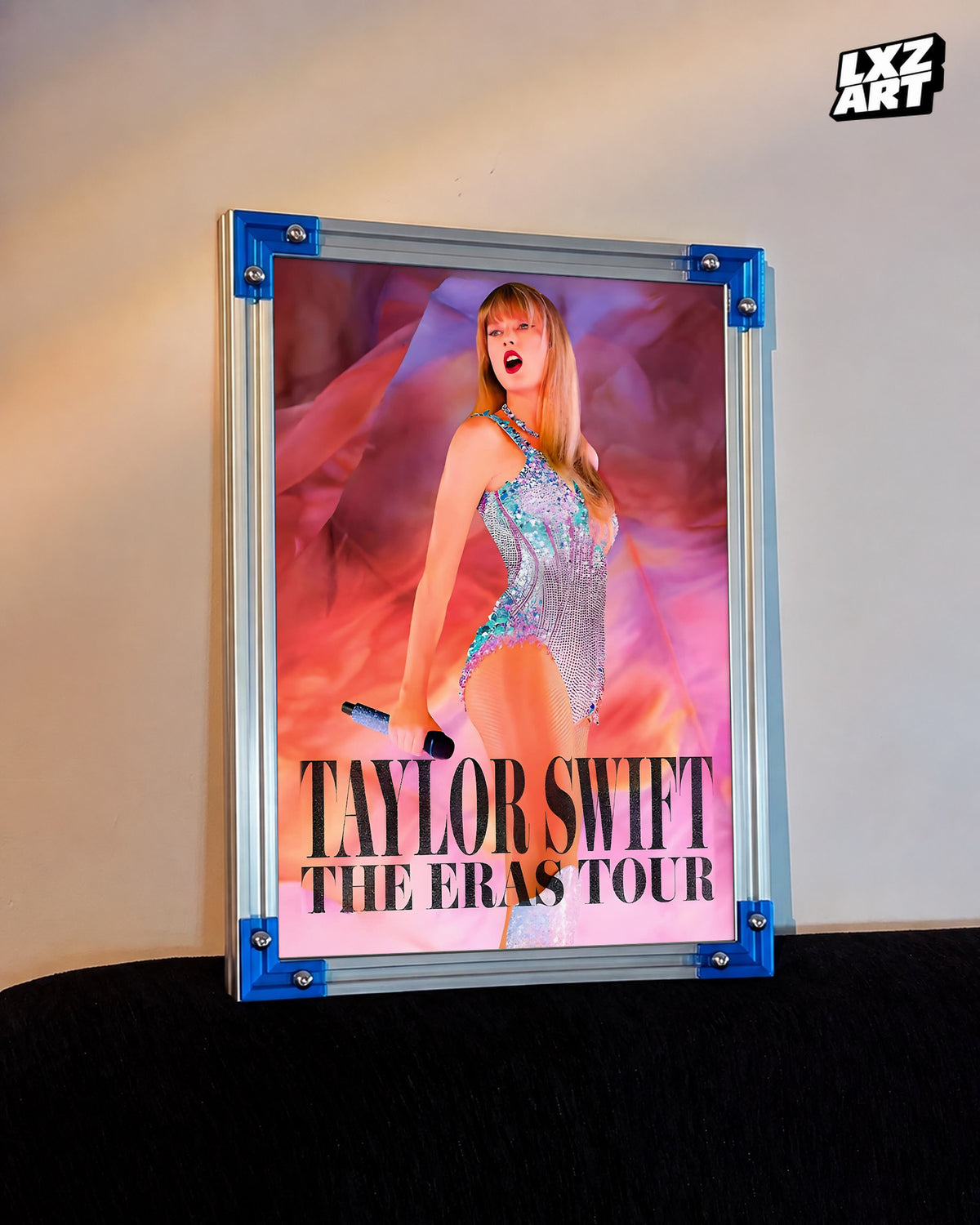 Taylor Swift Eras Tour Performance Poster | Unframed Bedroom Wall Art — LXZART display 3; frame not included