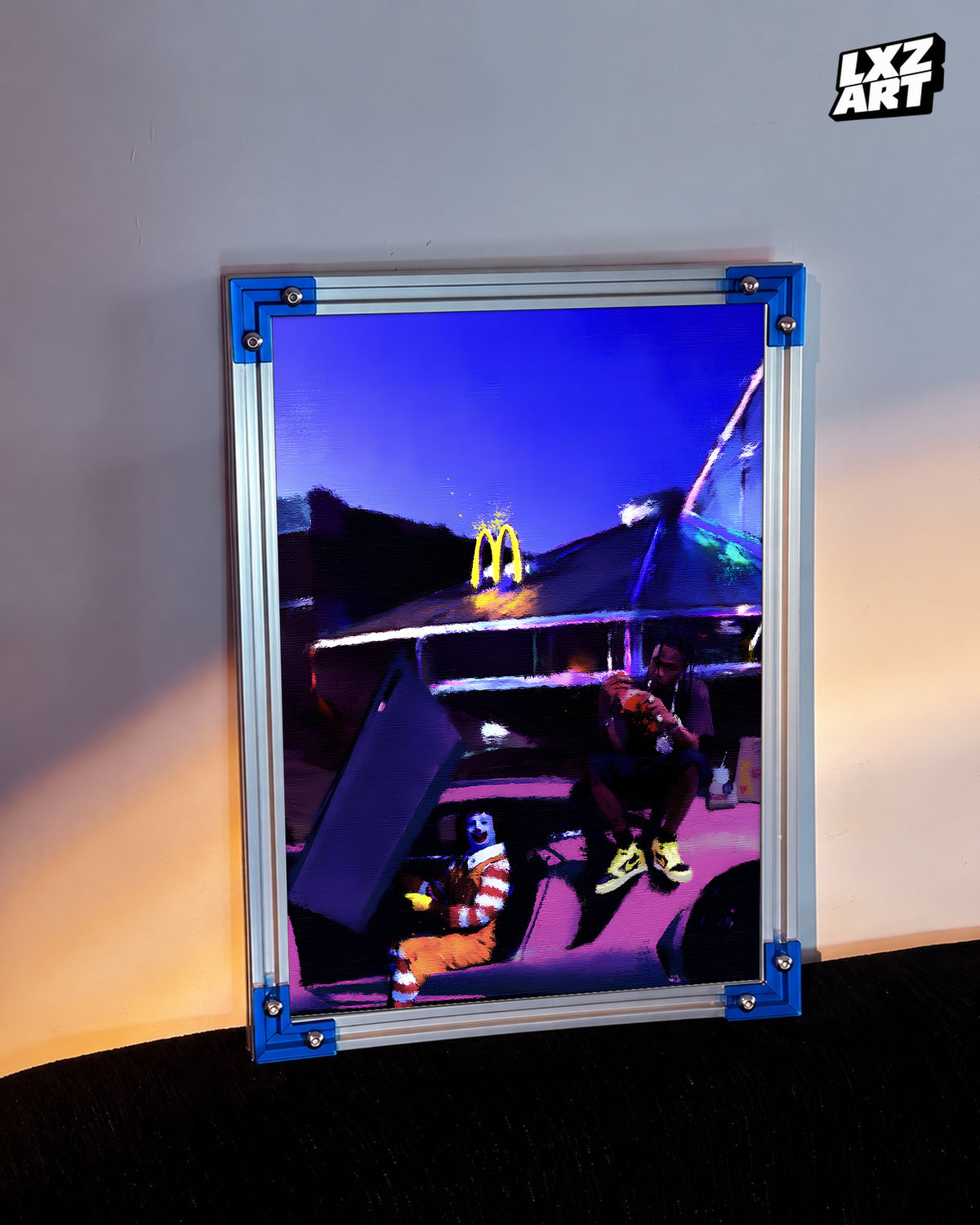 Travis Scott Cactus Jack Poster | Unframed Bedroom Wall Art — LXZART display 3; frame not included