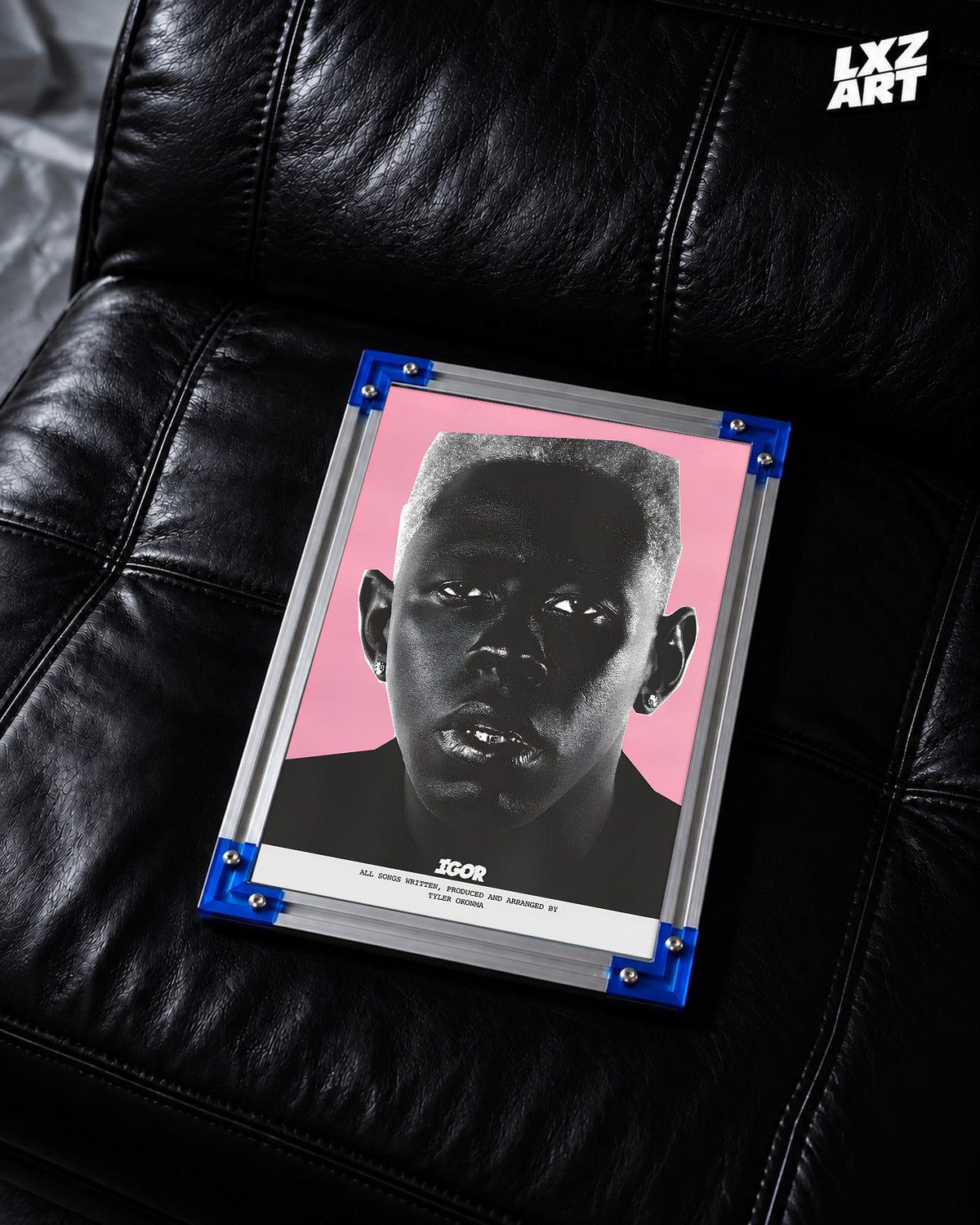 Tyler, The Creator IGOR Album Poster | Unframed Bedroom Wall Art — LXZART display 2; frame not included
