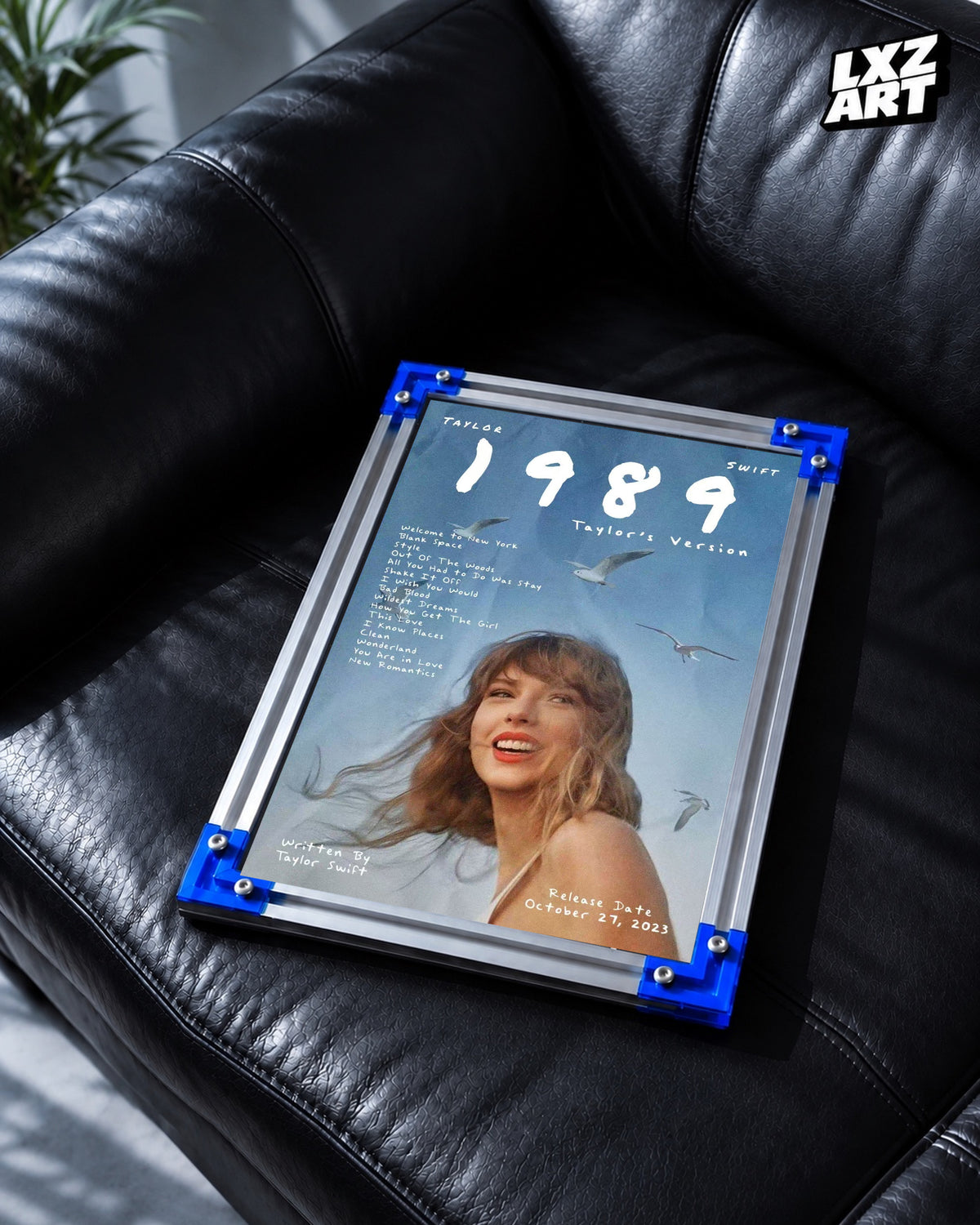 Taylor Swift 1989 Taylor's Version Poster | Unframed Bedroom Wall Art — LXZART display 2; frame not included