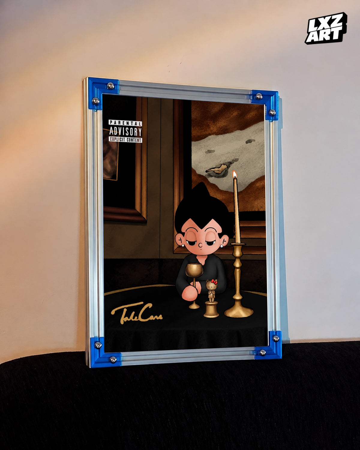 Drake Take Care x Astro Boy Fan Art Poster | Unframed — LXZART display 3; frame not included
