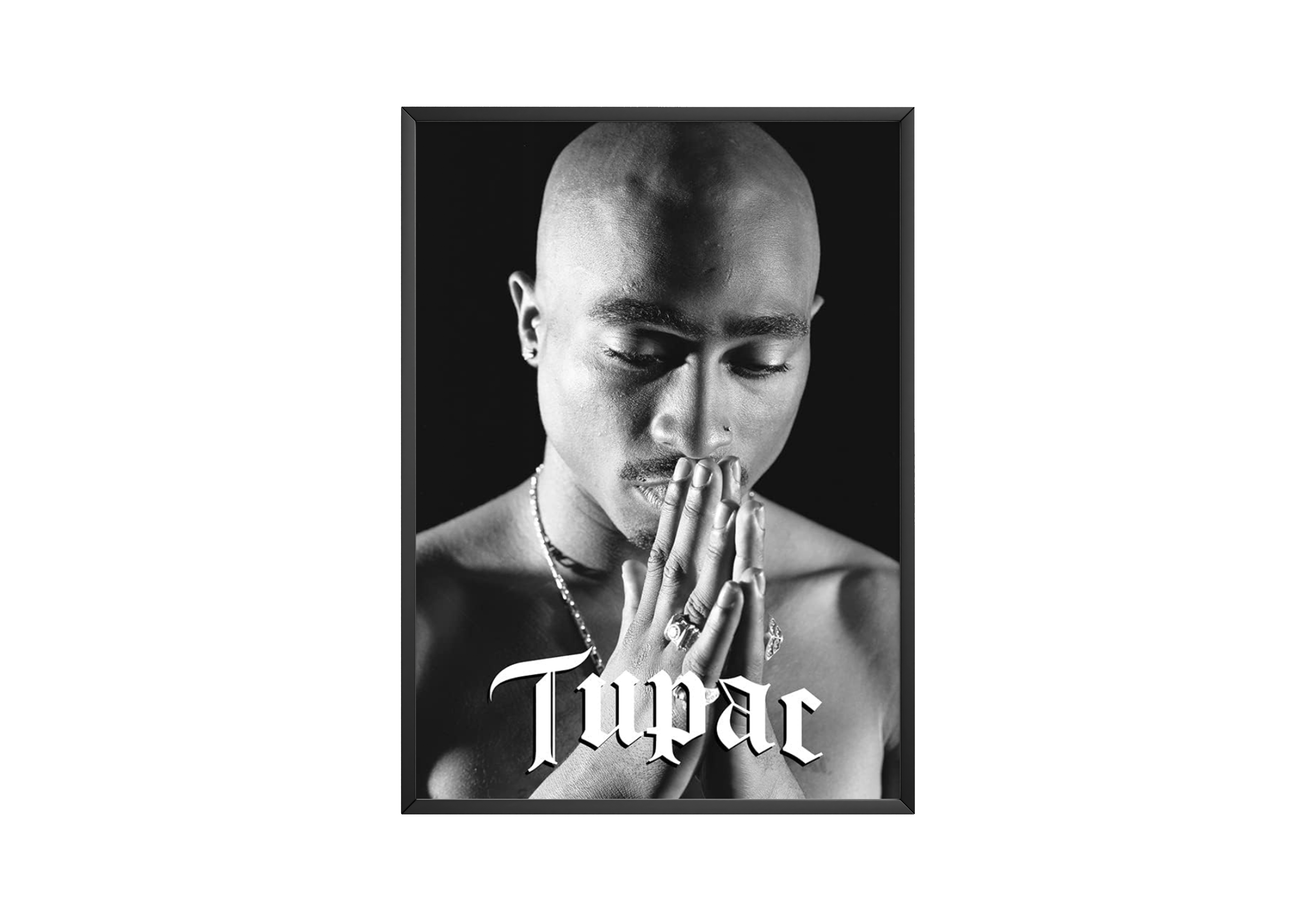2pac Signature Poster poster wall art print room decor