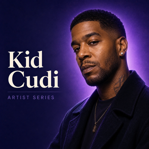 Kid Cudi Album Art Collection | Psychedelic Hip-Hop Music Posters