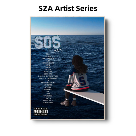 SZA Album Art Collection | Soulful R&B Music Posters