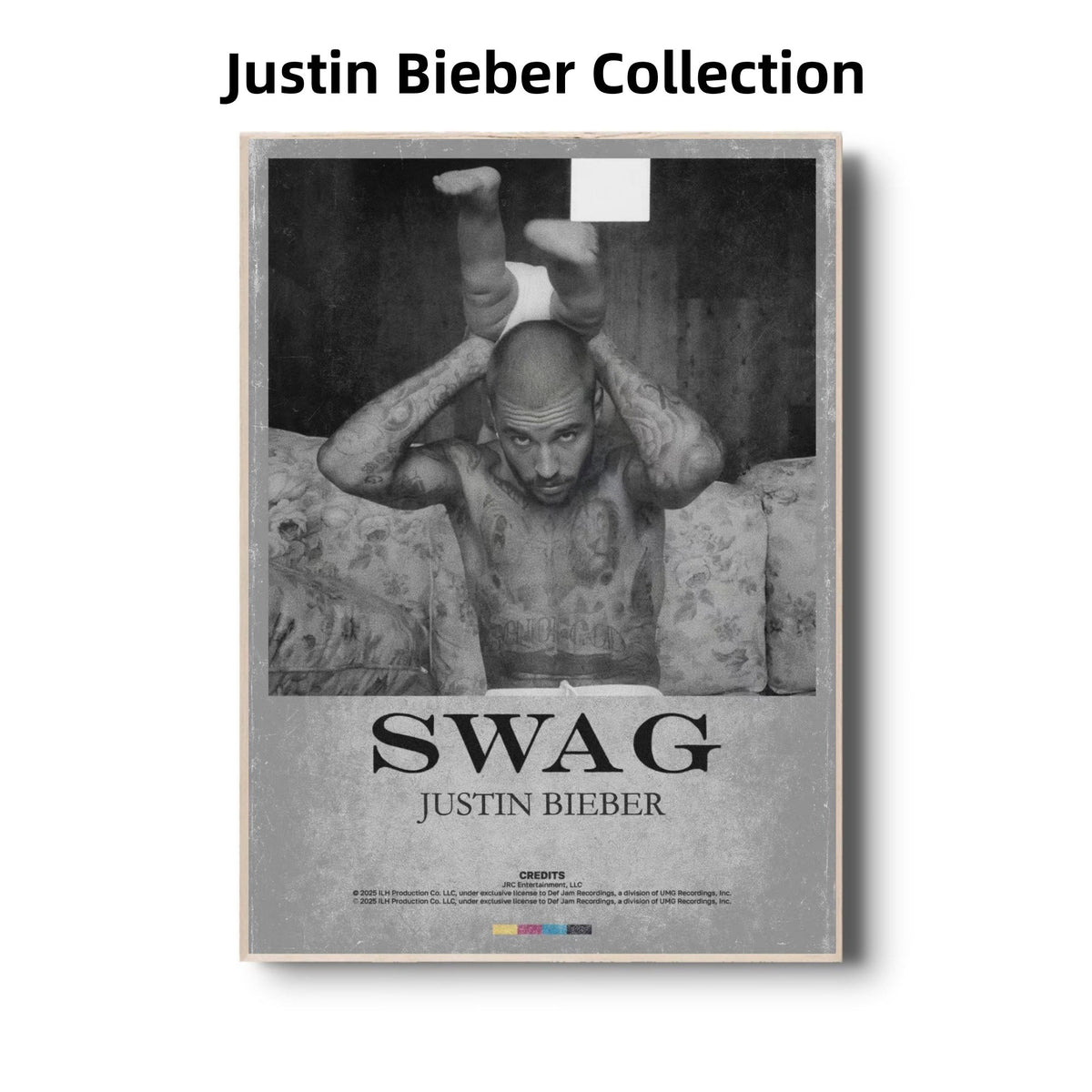 Justin Bieber Album Art Collection | Pop Icon Music Posters poster collection wall art prints