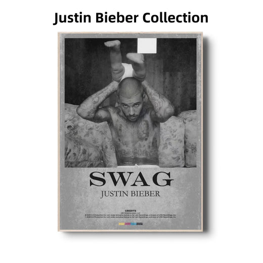 Justin Bieber Album Art Collection | Pop Icon Music Posters