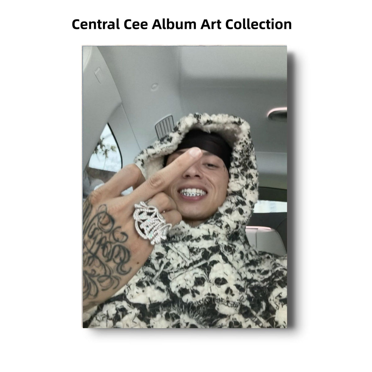 Central Cee Album Art Collection | UK Drill Music Posters poster collection wall art prints
