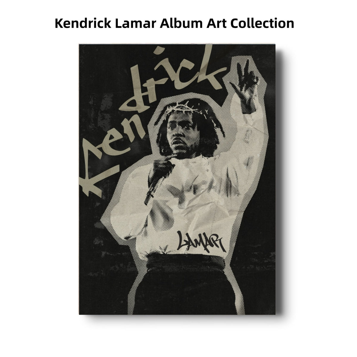 Kendrick Lamar Album Art Collection | Hip-Hop Icon Music Posters poster collection wall art prints