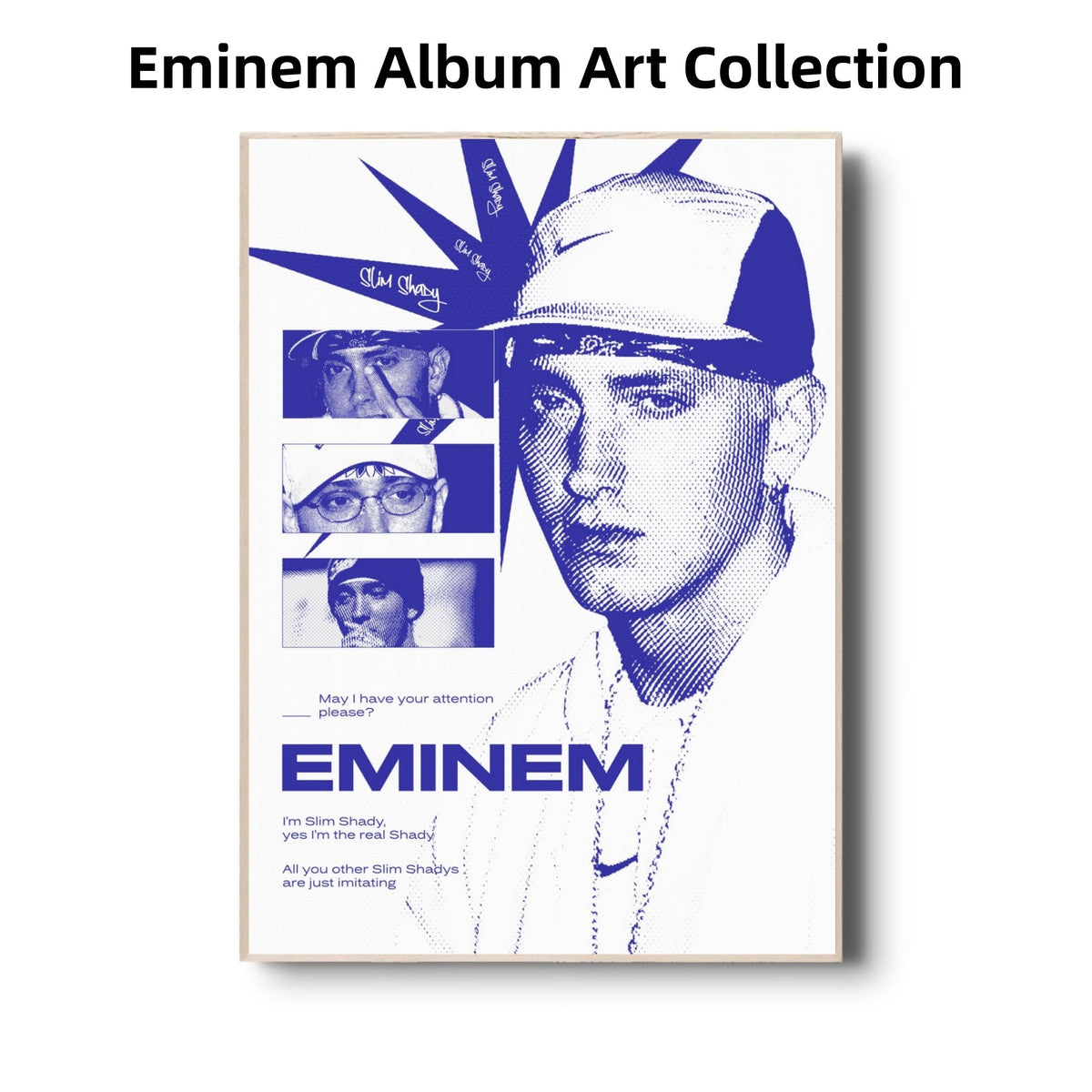 Eminem Album Art Collection | Rap God Music Posters poster collection wall art prints