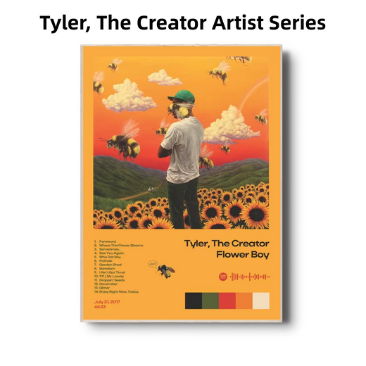 Tyler, The Creator Artist Series | Hip-Hop Innovation Posters