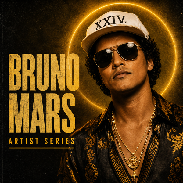 Bruno Mars Album Art Collection | Retro-Funk Music Posters