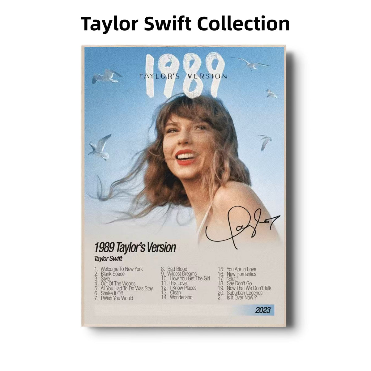 Taylor Swift Album Art Collection | Premium Music Poster Series poster collection wall art prints