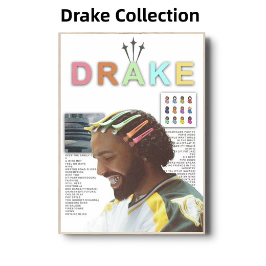 Drake Album Art Collection | Hip-Hop Icon Music Posters