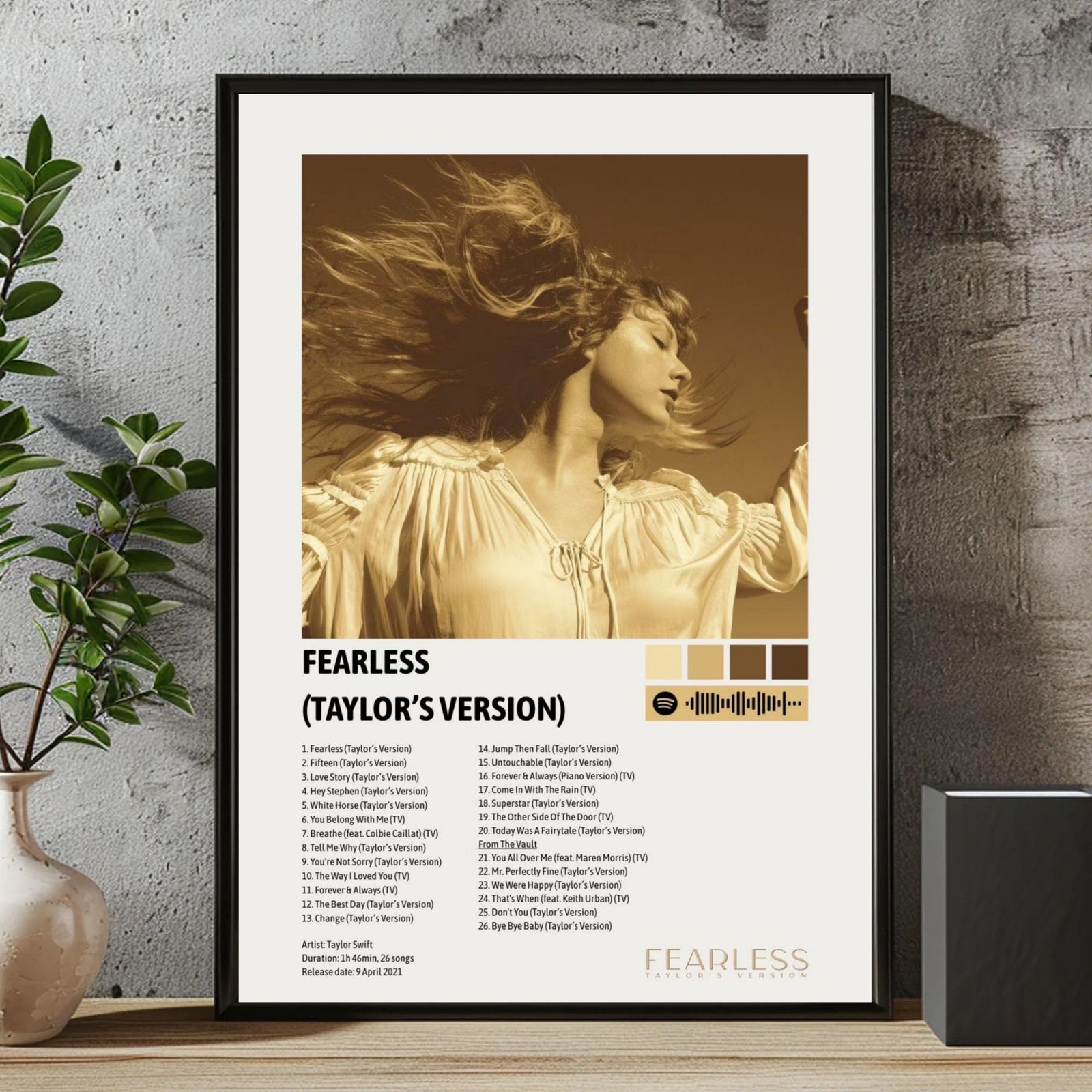 Taylor Swift Tyler The Creator Flower Boy   Non-woven album cover poster print wall art decor