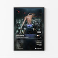 YoungBoy Never Broke Again Decided Tracklist Poster | Unframed Bedroom Wall Art