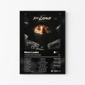 YoungBoy Never Broke Again More Leaks Tracklist Poster | Unframed Bedroom Wall Art