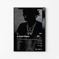 Ken Carson A Great Chaos Tracklist Poster | Unframed Bedroom Wall Art