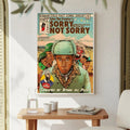 Tyler, The Creator Sorry Not Sorry Retro Comic Book Art poster wall art print room decor