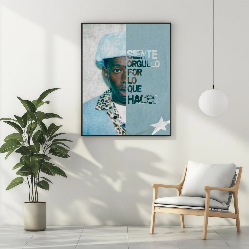 Tyler, The Creator Siente Orgullo Editorial Art album cover poster print wall art decor