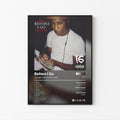 YoungBoy Never Broke Again Before I Go Tracklist Poster | Unframed Bedroom Wall Art